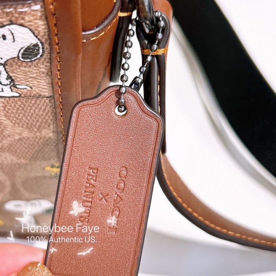 Coach Peanuts Sullivan Crossbody Bag With Snoopy Print CBK48 Size ONE SIZE - 8 Thumbnail