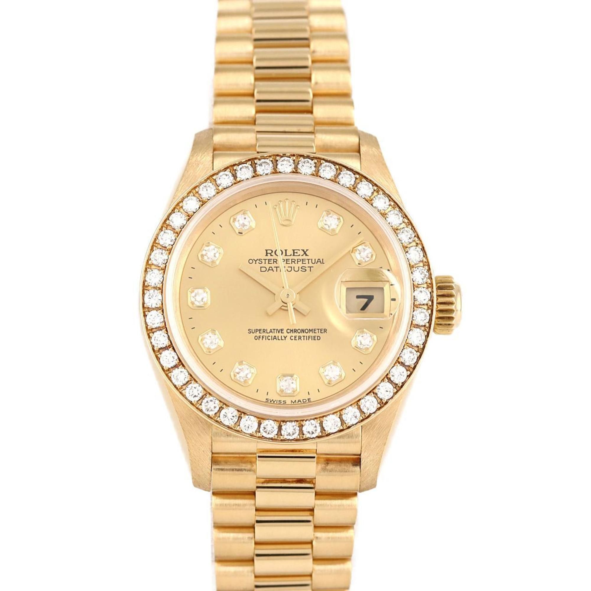 Rolex Datejust 79138G Yg Automatic Watch A Series in Gold, Women's