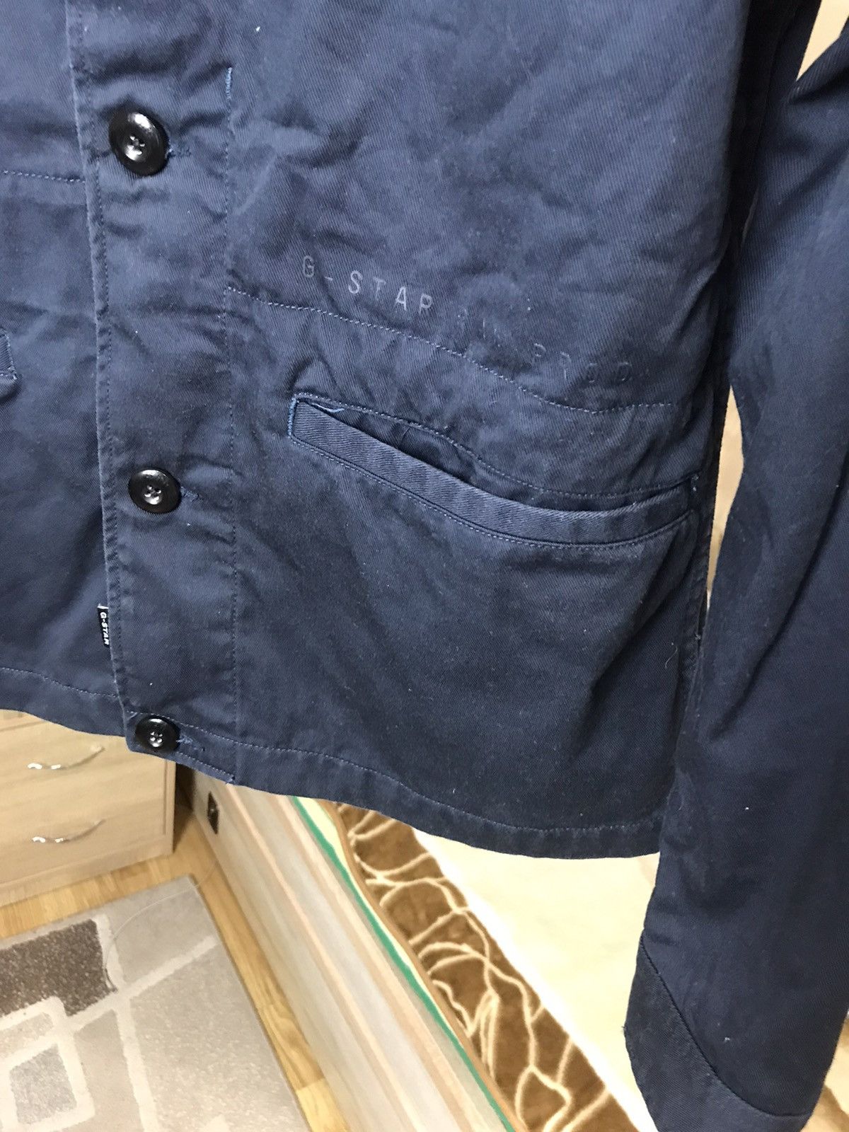 G-Star 🔥 G-Star Raw Worker Overshirt Jacket Blue Vintage Size US M / EU 48-50 / 2 - 14 Thumbnail