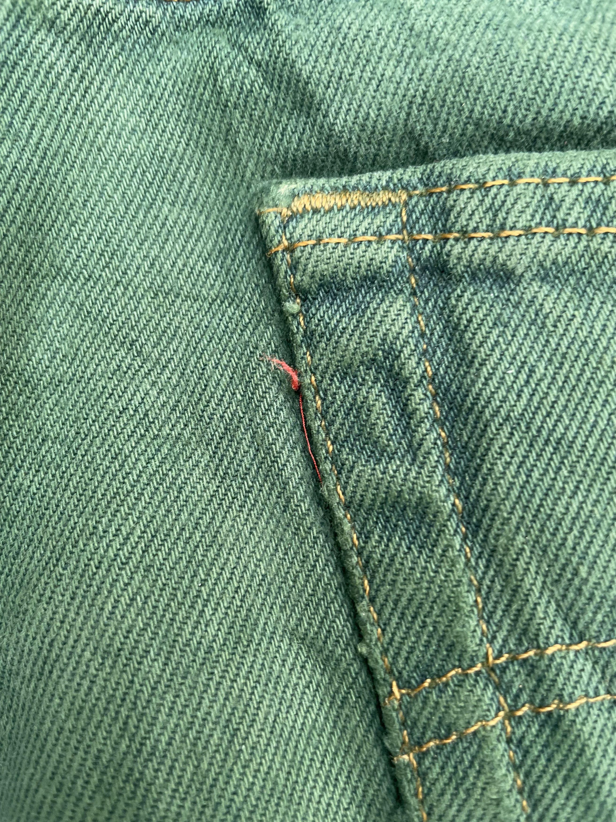 Levi's Vintage Rare 1997 Levis 501 e Made in France Size US 34 / EU 50 - 8 Thumbnail