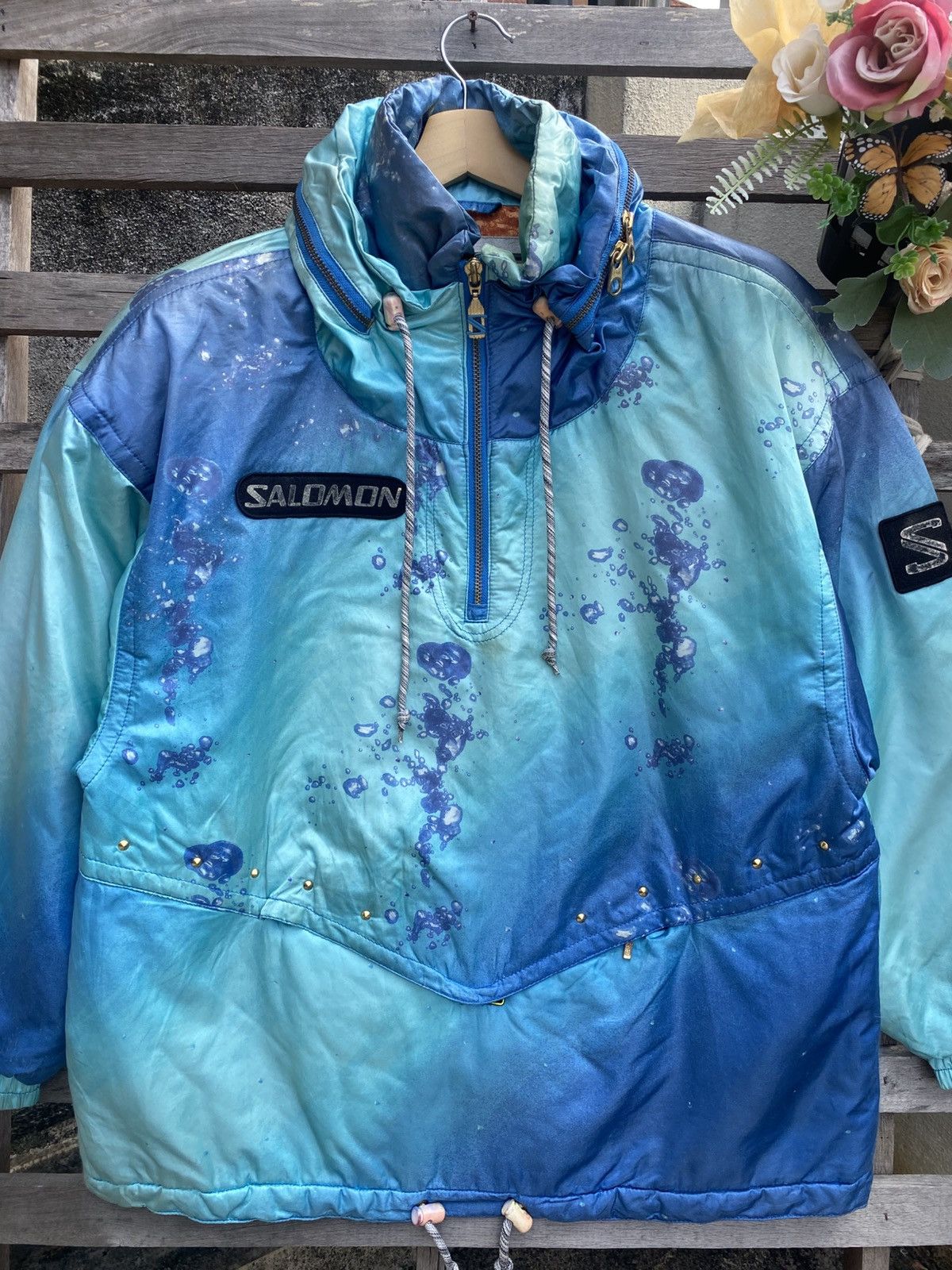 Salomon VINTAGE SALOMON SKI JACKET COLOURFULL Size US L / EU 52-54 / 3 - 2 Thumbnail