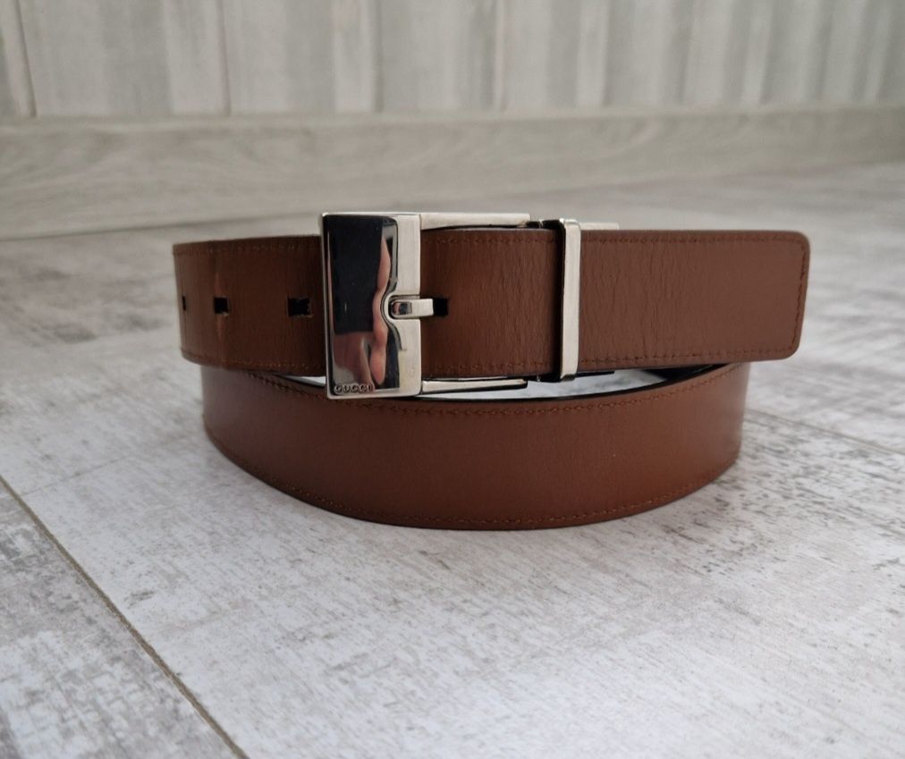 Gucci Gucci double side leather belt Size ONE SIZE - 3 Thumbnail