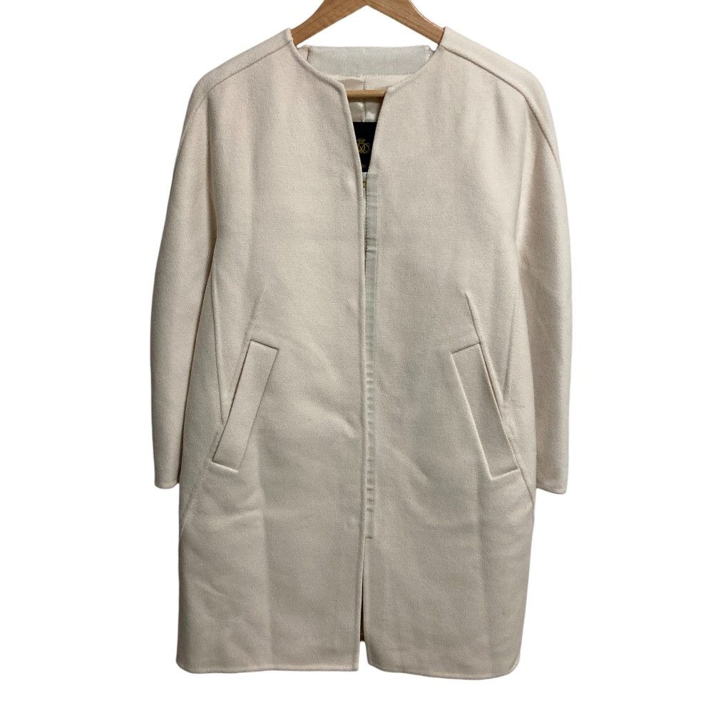 Other Other Drawer Wool Beaver Collarless Coat Textile Outerwear 6525-234-0808 DUTY FREE for USA Size ONE SIZE - 1 Thumbnail