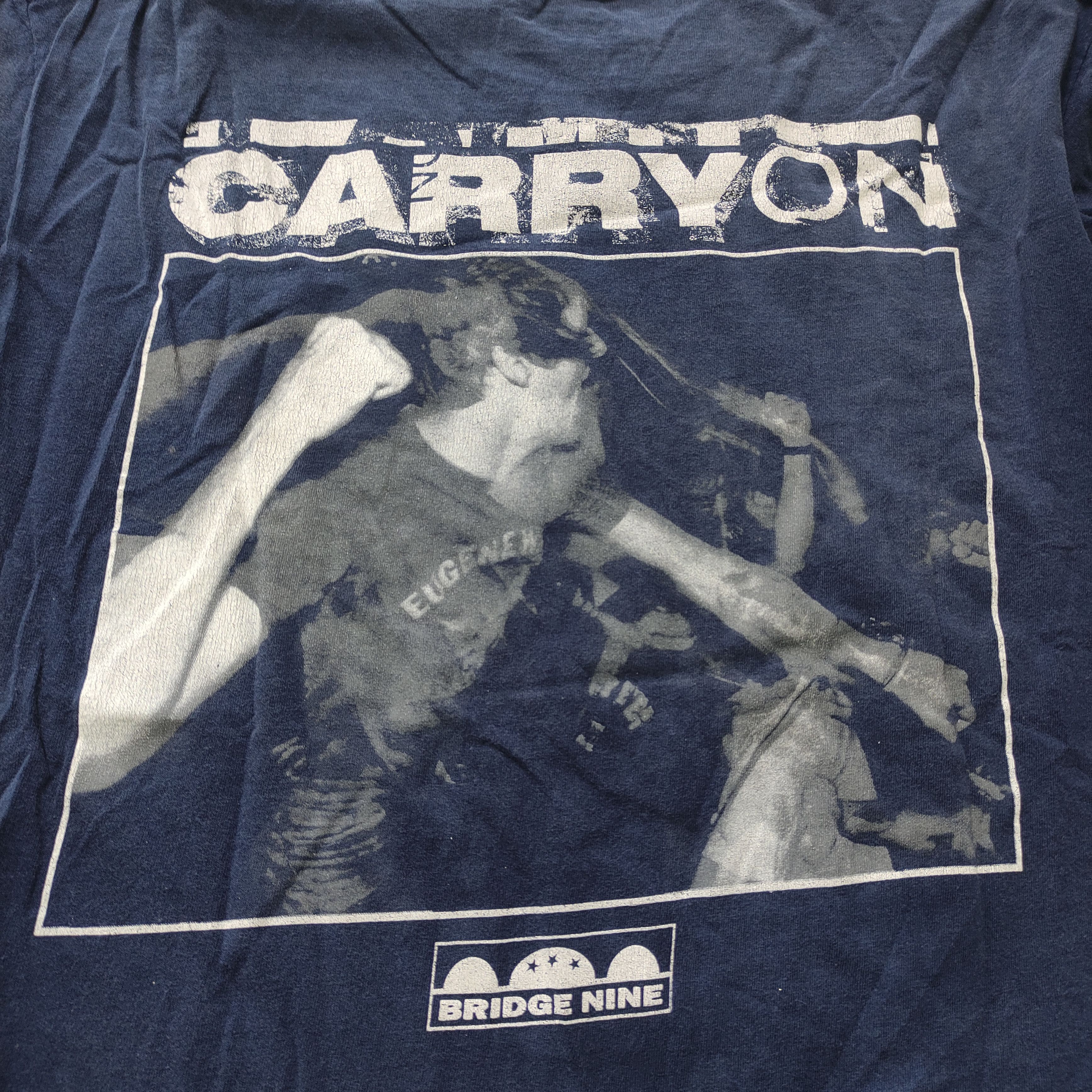 Band Tees Carry On Hardcore Bridge Nine T shirt band 2000s Size US M / EU 48-50 / 2 - 3 Thumbnail