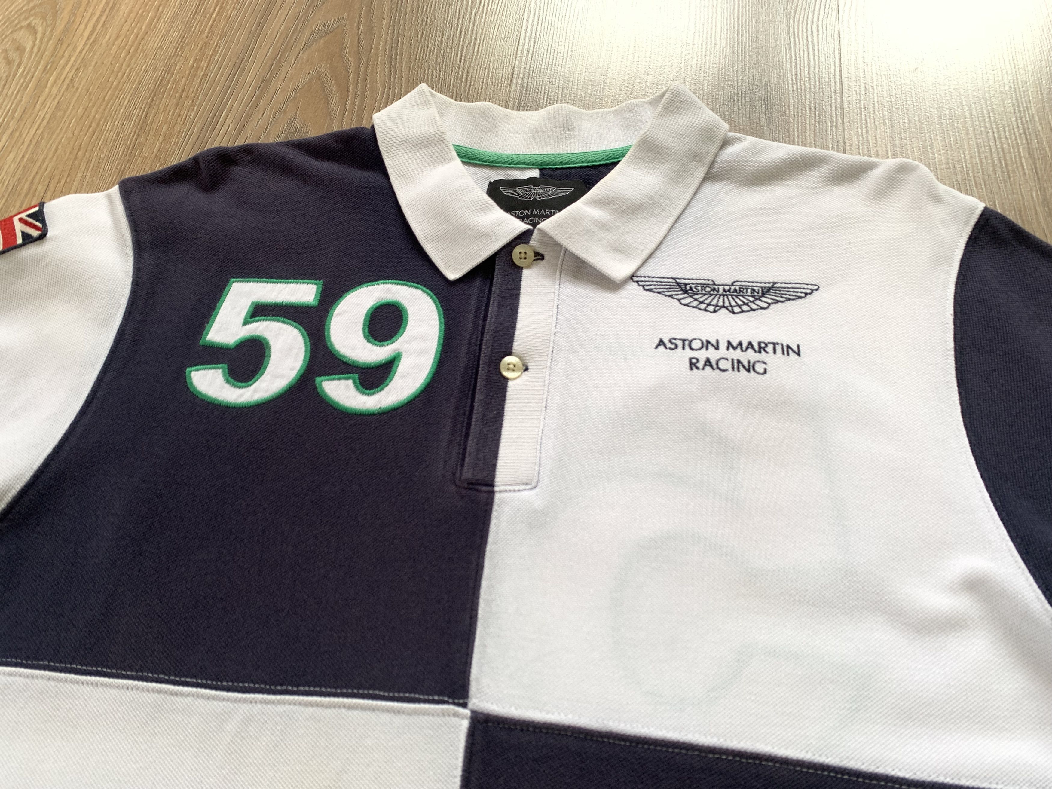Hackett Vintage Hackett London Aston Martin Racing Team Polo Size US S / EU 44-46 / 1 - 4 Thumbnail