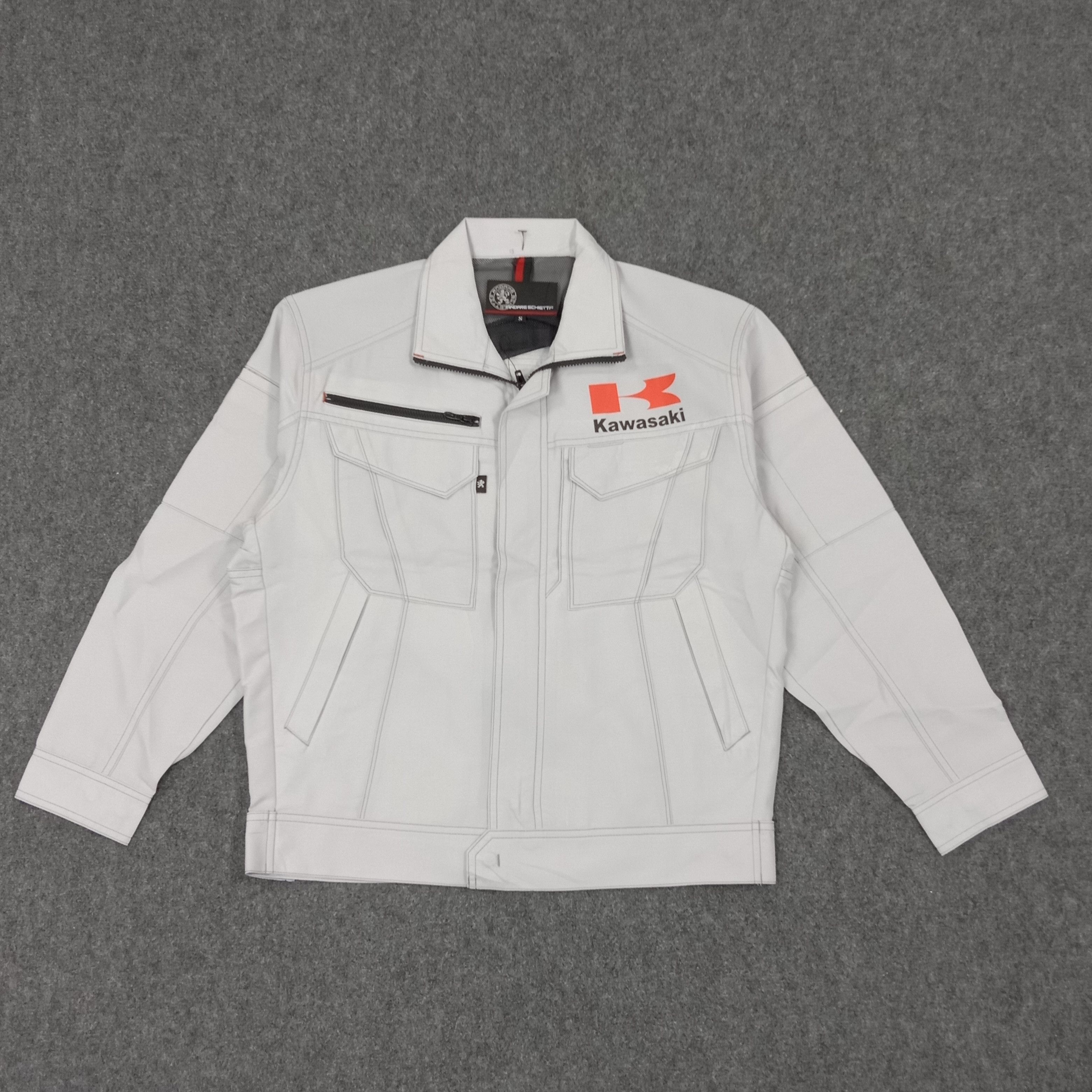 Japanese Brand × Vintage KAWASAKI Japanese Motorcycle Racing Custom Jacket Size US M / EU 48-50 / 2 - 3 Thumbnail