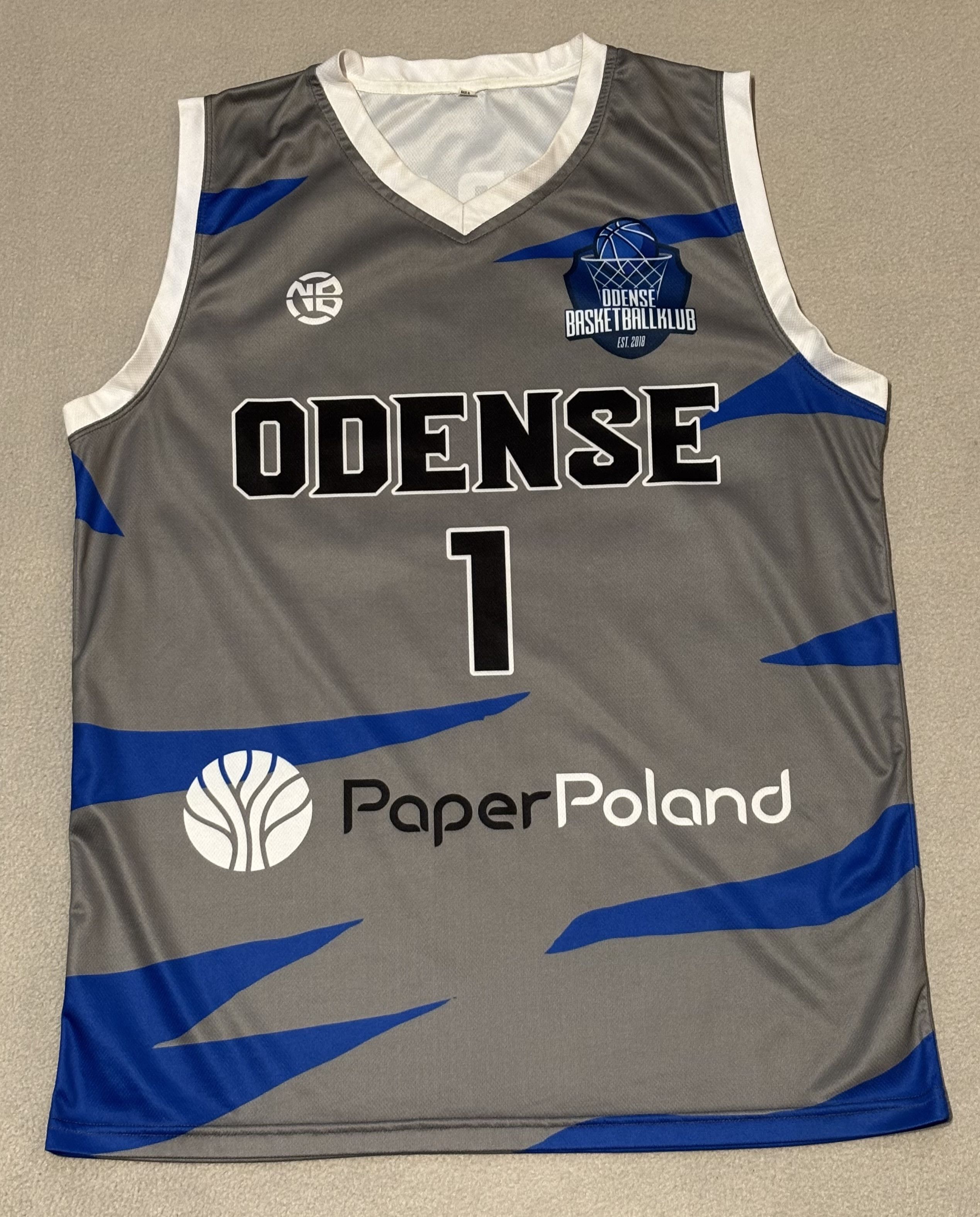 Other Odense Basketballklub #1 Basketball Jersey Size L Size US L / EU 52-54 / 3 - 5 Thumbnail