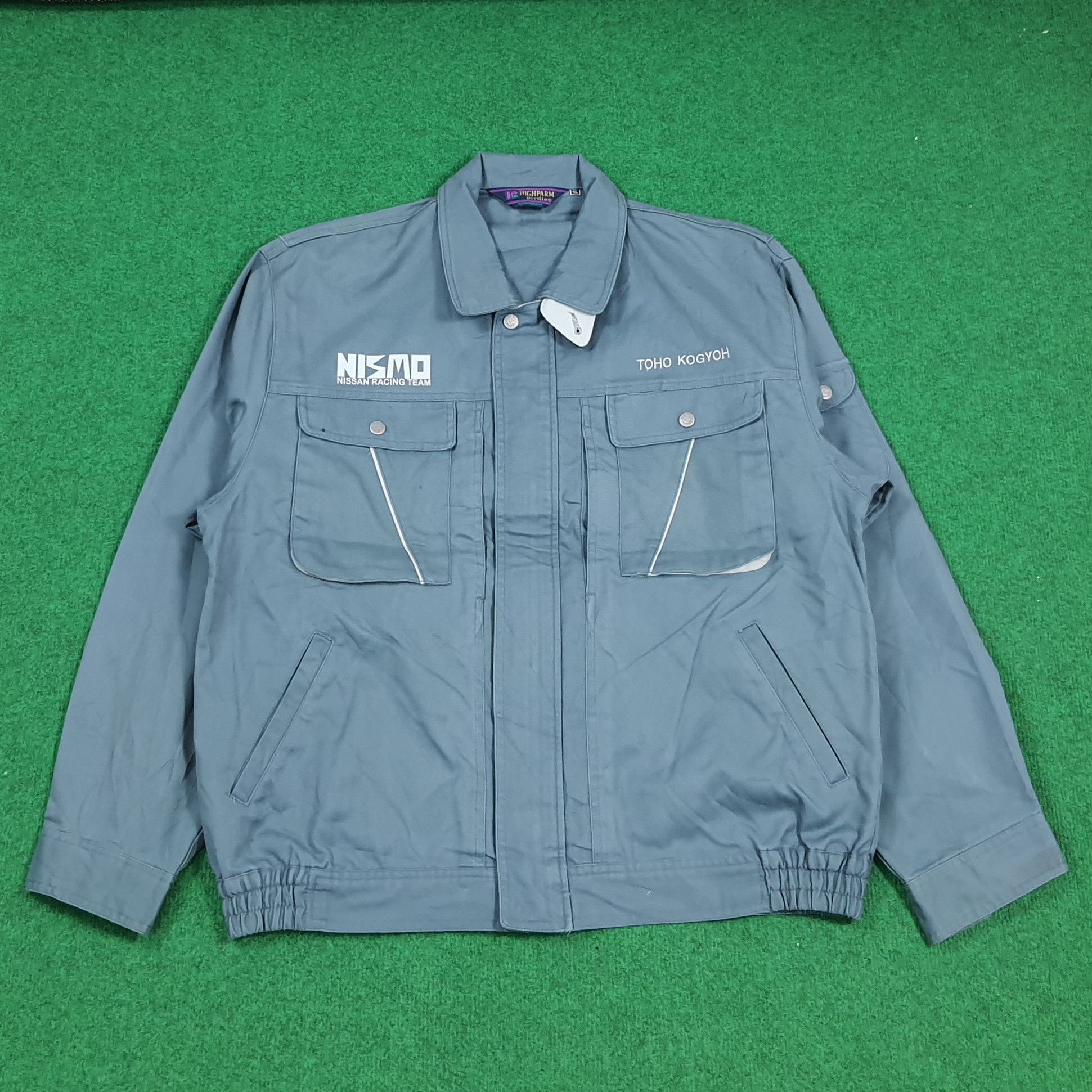 Japanese Brand Vintage Nismo Nissan Racing Japan Custom Logo Jacket C298N4 Size US XL / EU 56 / 4 - 3 Thumbnail