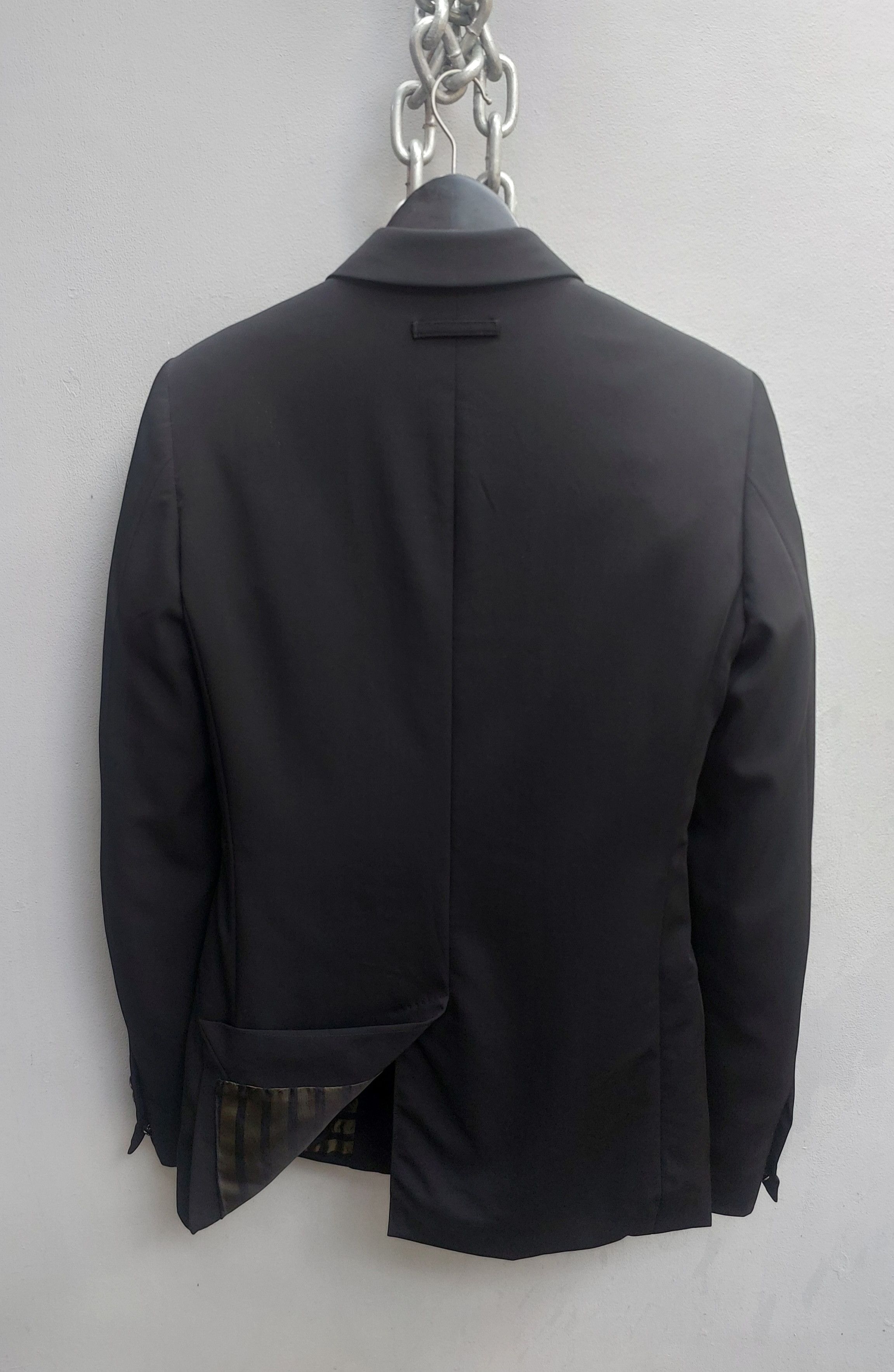Jean Paul Gaultier Jean Paul Gaultier Notched Lapel Blazer Size 36S - 9 Thumbnail