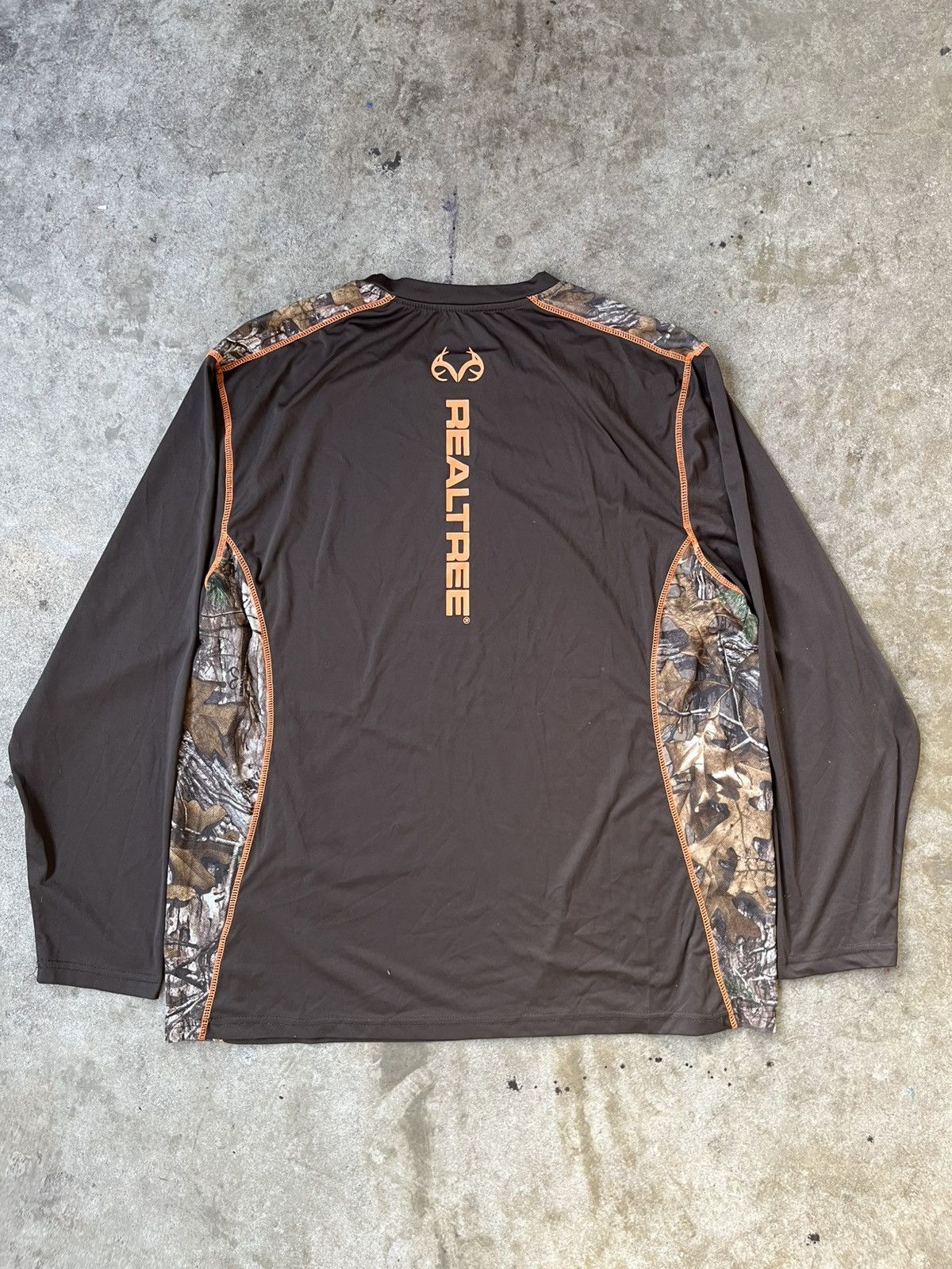 Realtree Realtree Camo Brown Longsleeve Shirt Size US XL / EU 56 / 4 - 4 Thumbnail