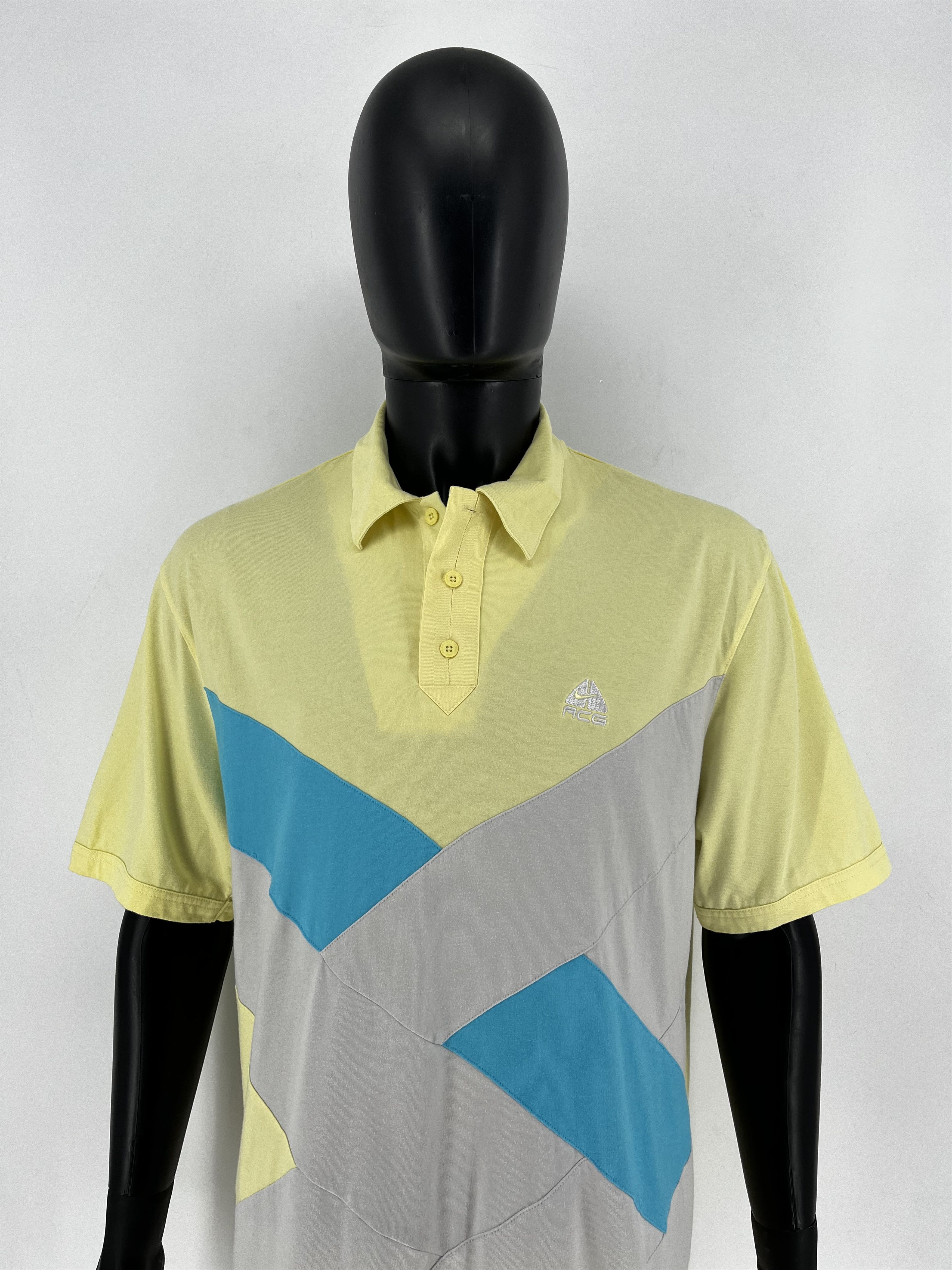 Nike Vintage Nike Acg Polo Shirt Short Sleeve Logo Size XL Fit Size US XL / EU 56 / 4 - 2 Thumbnail