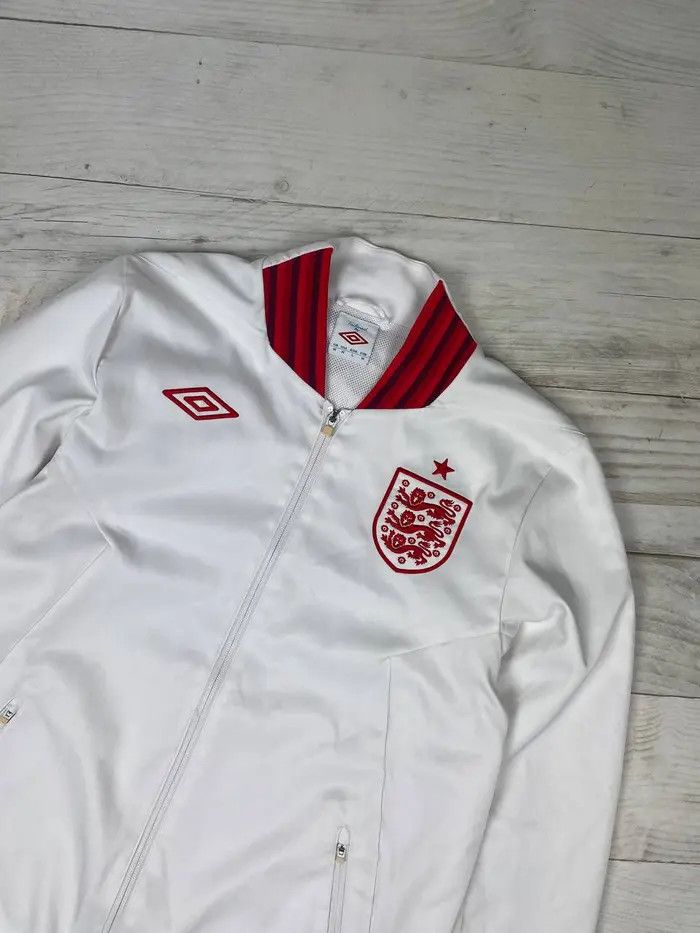 Umbro Umbro England Track Top Jacket Soccer Football Size US M / EU 48-50 / 2 - 2 Thumbnail