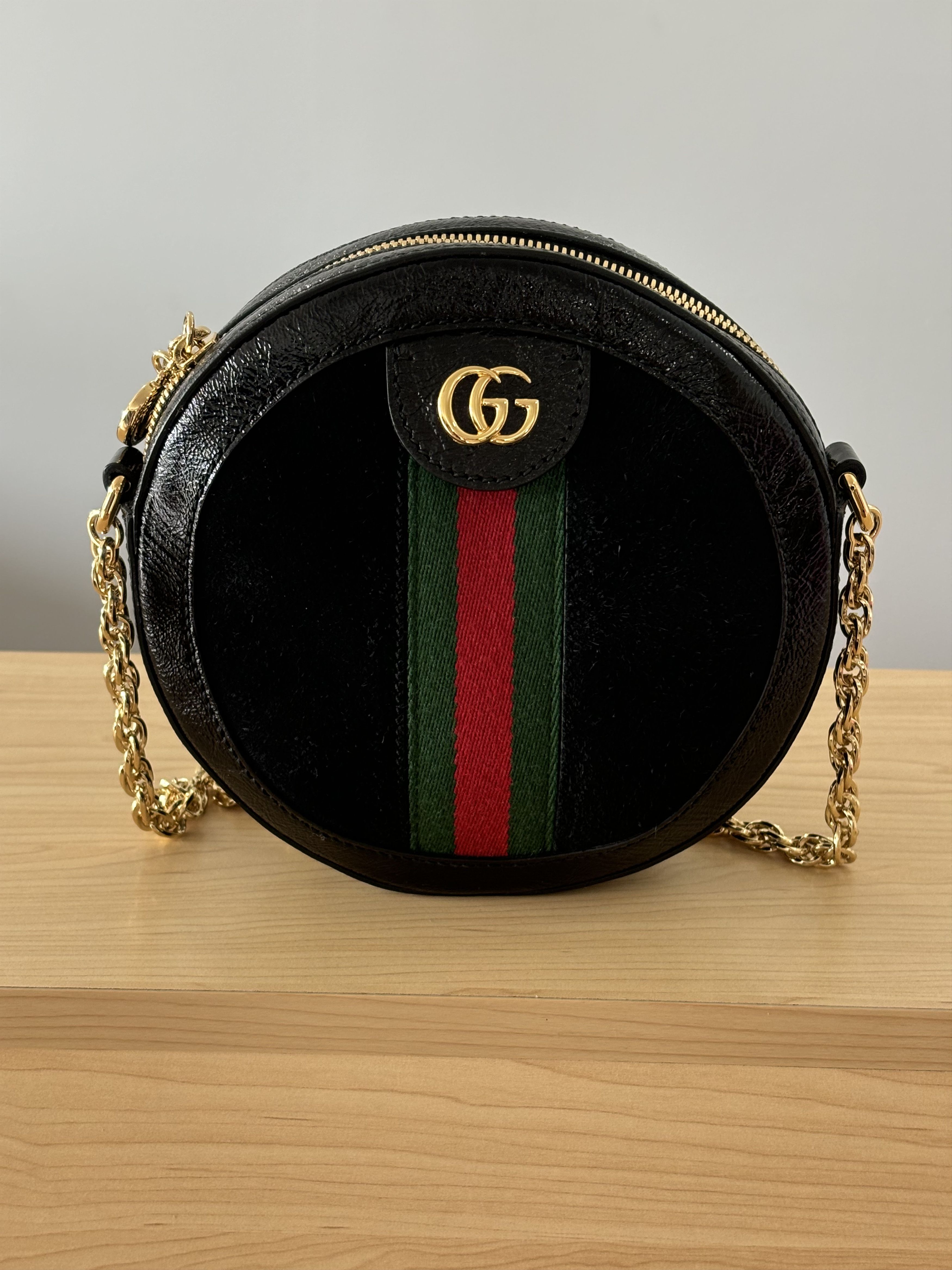 Gucci Gucci Ophidia round shoulder bag Size ONE SIZE - 1 Thumbnail