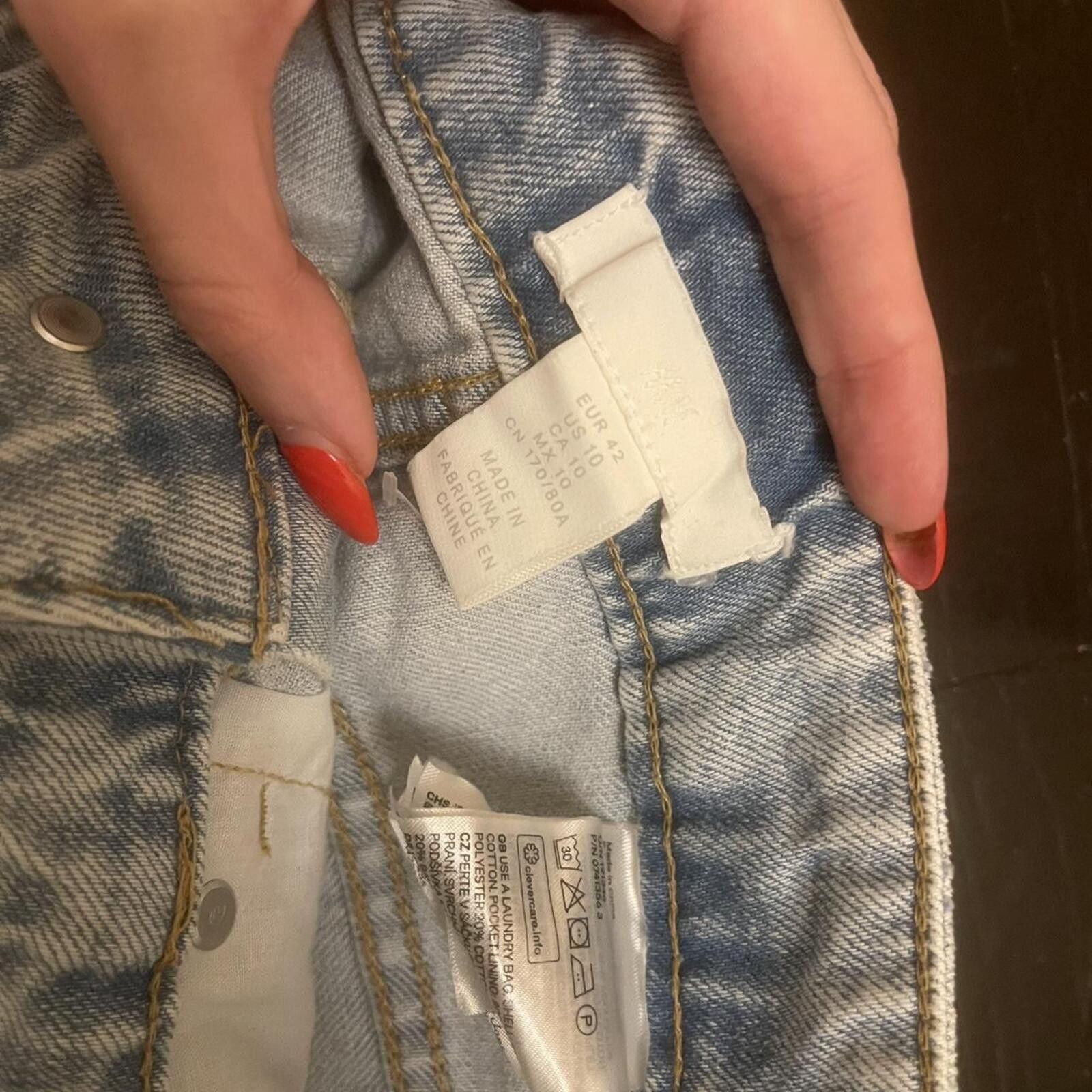 H&M H&M Women's Blue Shorts Size 32" / US 10 / IT 46 - 4 Thumbnail