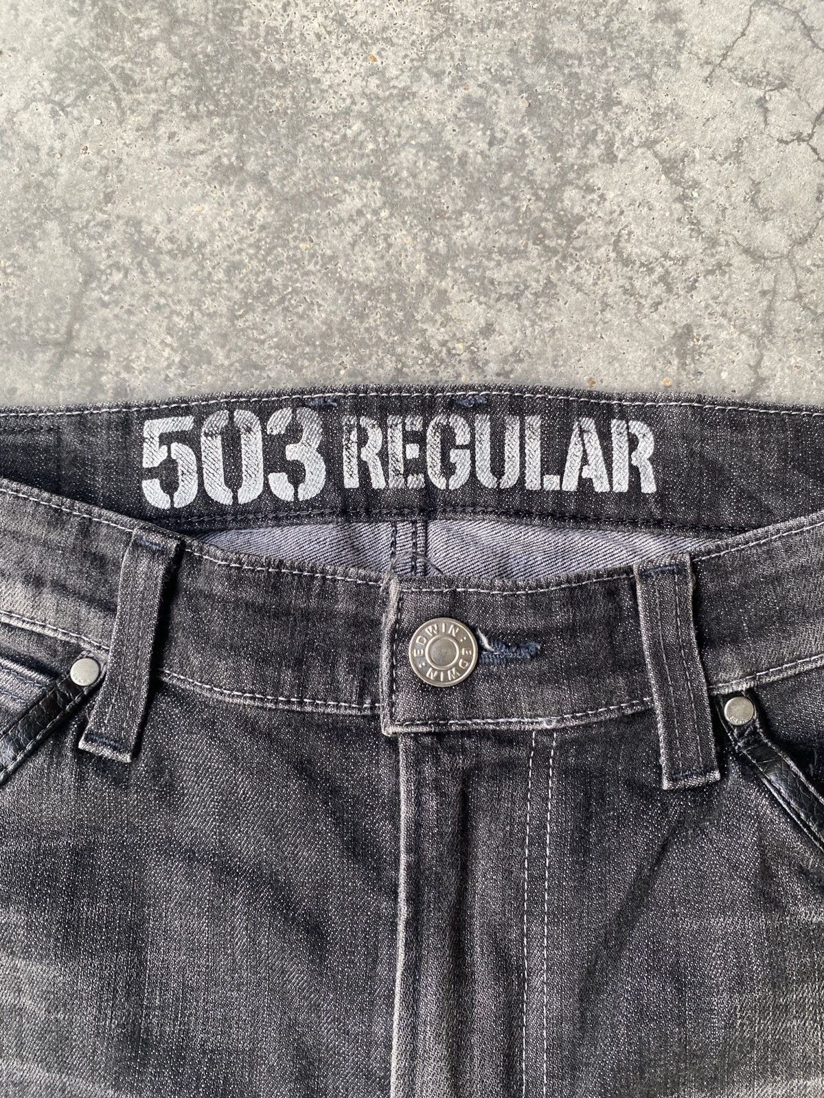 Edwin × If Six Was Nine Edwin 503 regular denim pants Size US 34 / EU 50 - 6 Thumbnail
