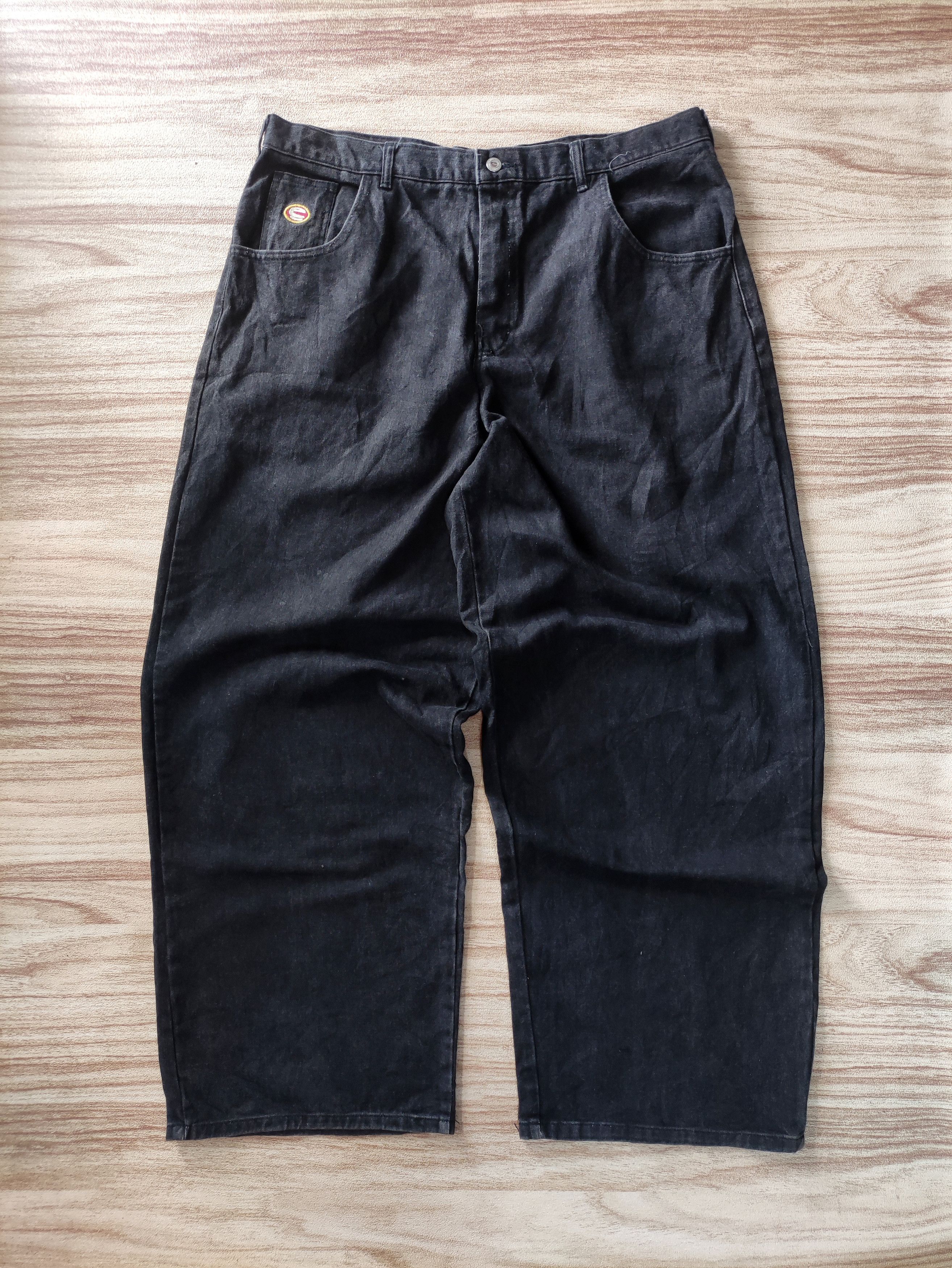 Ecko Unltd. × Vintage ECHO UNLIMITED BAGGY DENIM MADE IN USA Size US 40 / EU 56 - 7 Thumbnail