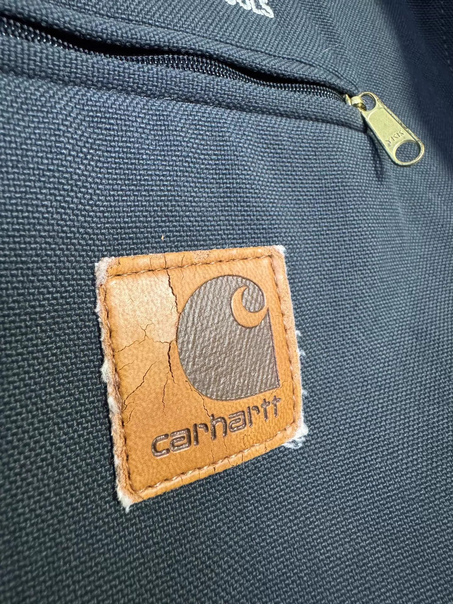Carhartt Carhartt Detroit Jacket J128 Charcoal XL Vintage Size US XL / EU 56 / 4 - 7 Thumbnail