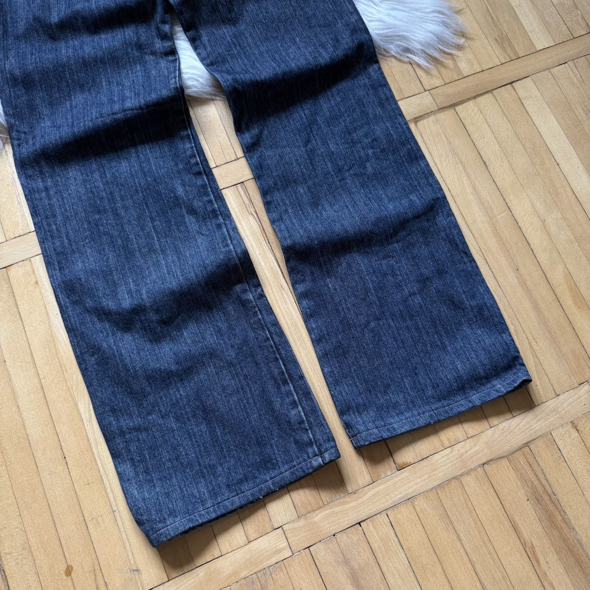 Just Cavalli 📌 Vintage Just Cavalli 00s Flared Bootcut Y2K Jeans Size 29" - 9 Thumbnail