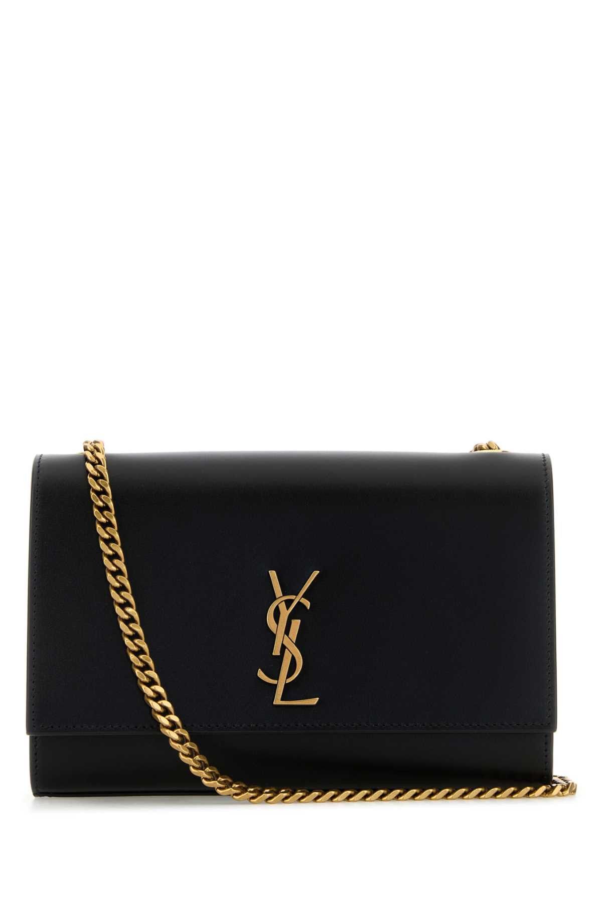 Saint Laurent Paris Black Leather Kate Crossbody Bag Size ONE SIZE - 1 Thumbnail