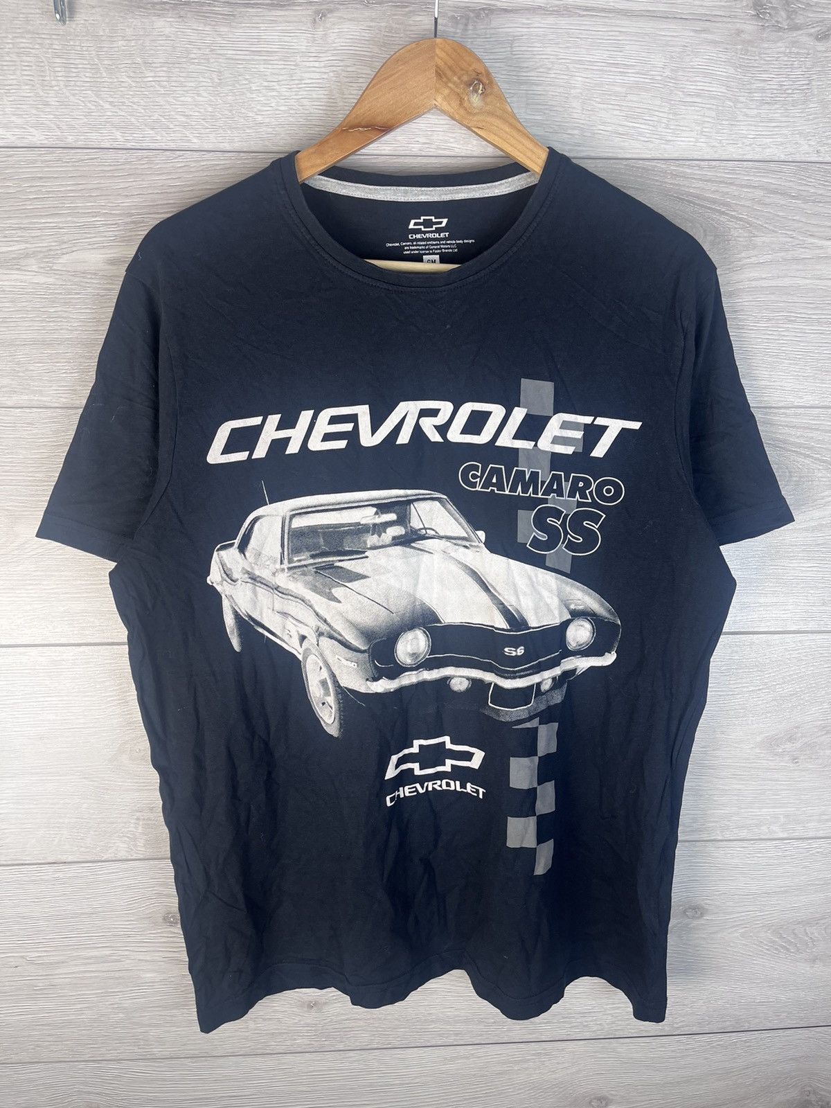 Japanese Brand Men’s T-shirt Chevrolet Camaro SS size M sport merch Size US M / EU 48-50 / 2 - 4 Thumbnail