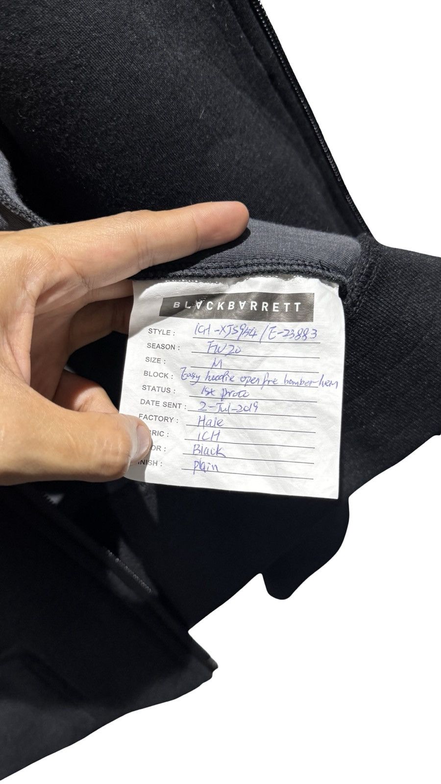 Neil Barrett Black Barrett Sample Hoodie Size US M / EU 48-50 / 2 - 10 Thumbnail