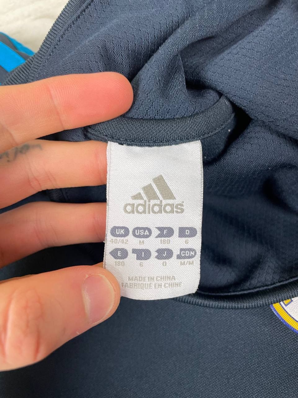 Adidas Adidas Real Madrid 2011 2012 Training Track Top Sweatshirt Size US M / EU 48-50 / 2 - 8 Thumbnail
