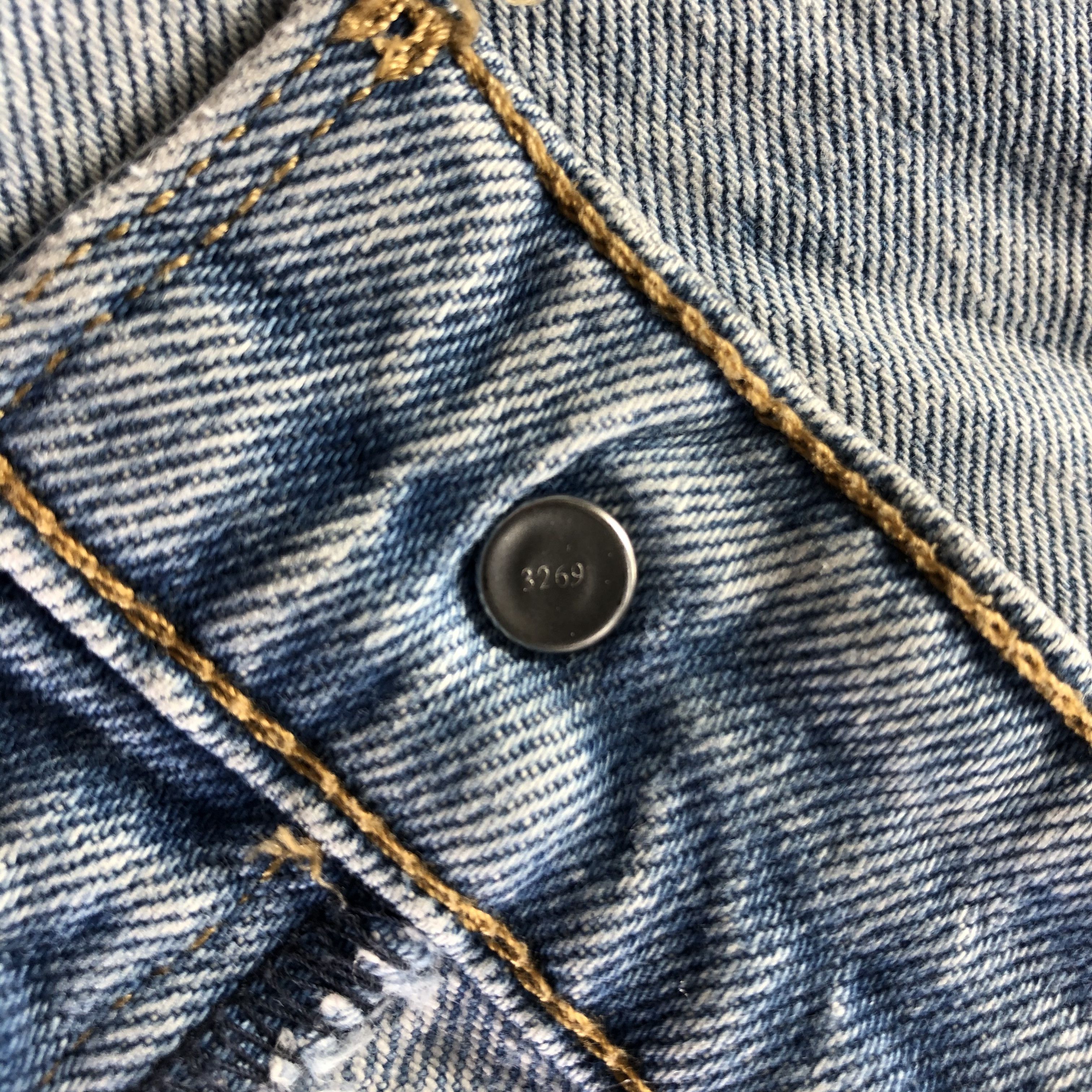Levi's Vintage Light Wash Levis 501 Jeans-J3711 Size US 28 / EU 44 - 10 Thumbnail