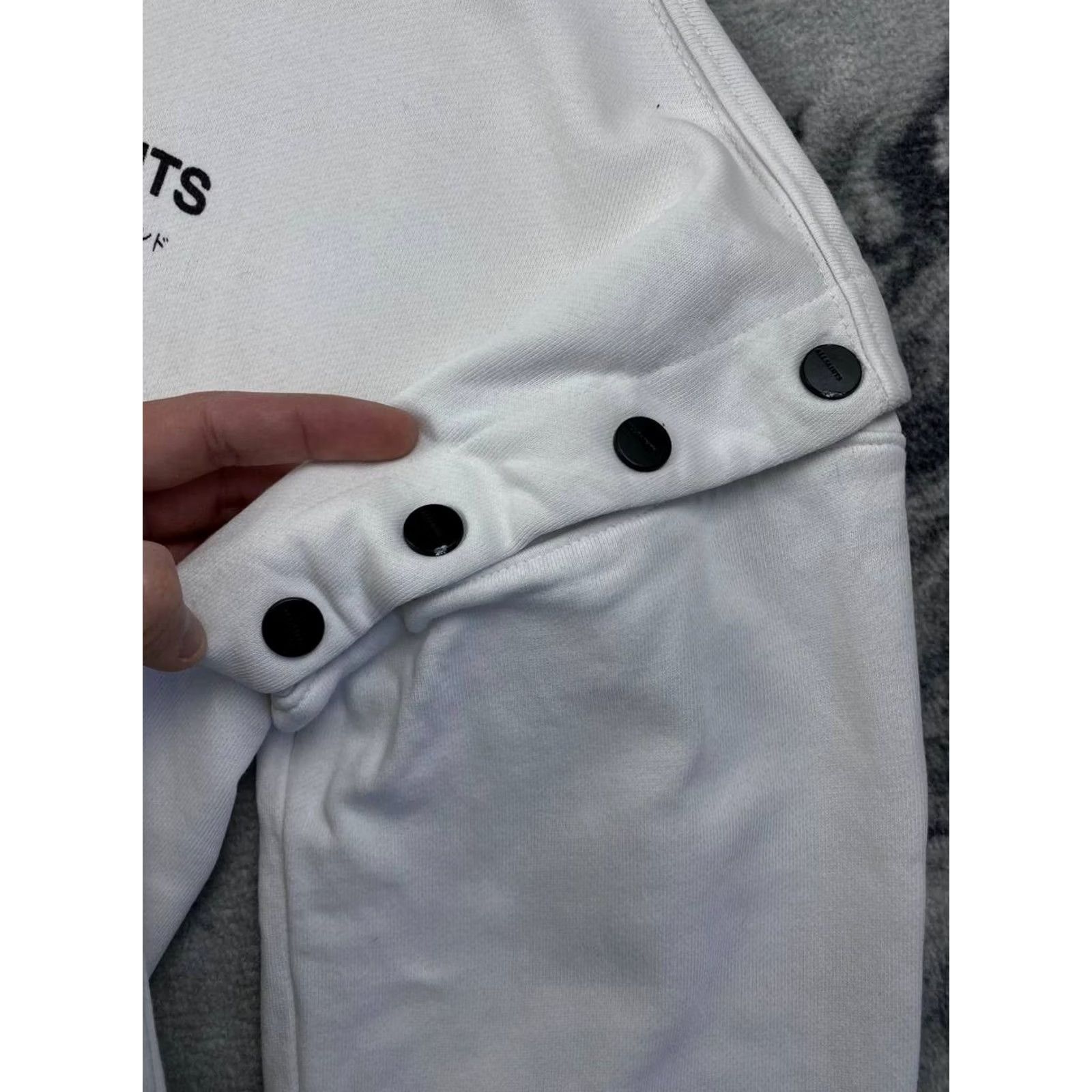 Allsaints VINTAGE AllSaints Amphia 2 In 1 Underground Hoodie Women Men Size S White Size S / US 4 / IT 40 - 7 Thumbnail