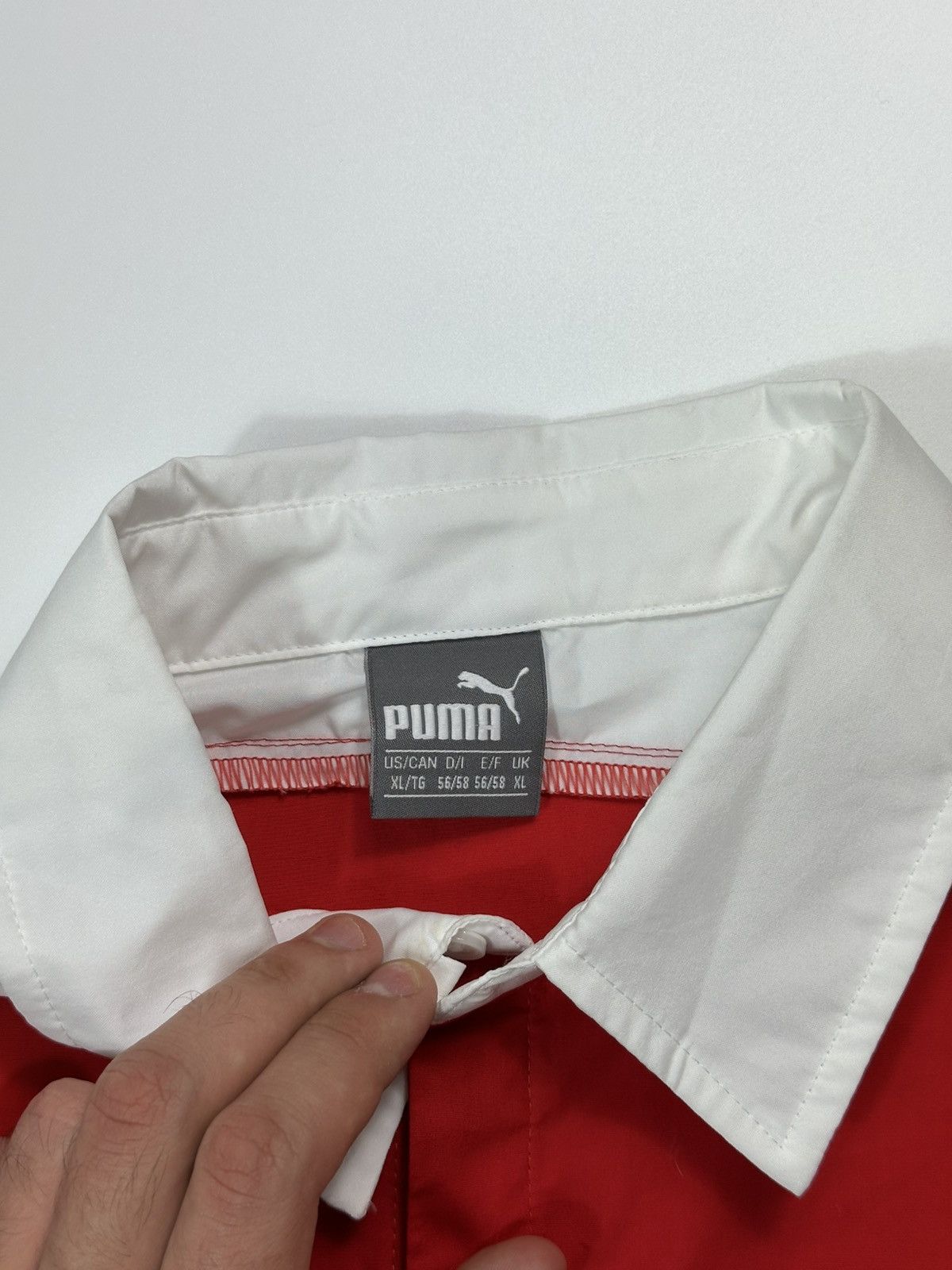 Ferrari Ferarri F1 Puma Shirt Racing Men's Vintage Size US XL / EU 56 / 4 - 10 Thumbnail