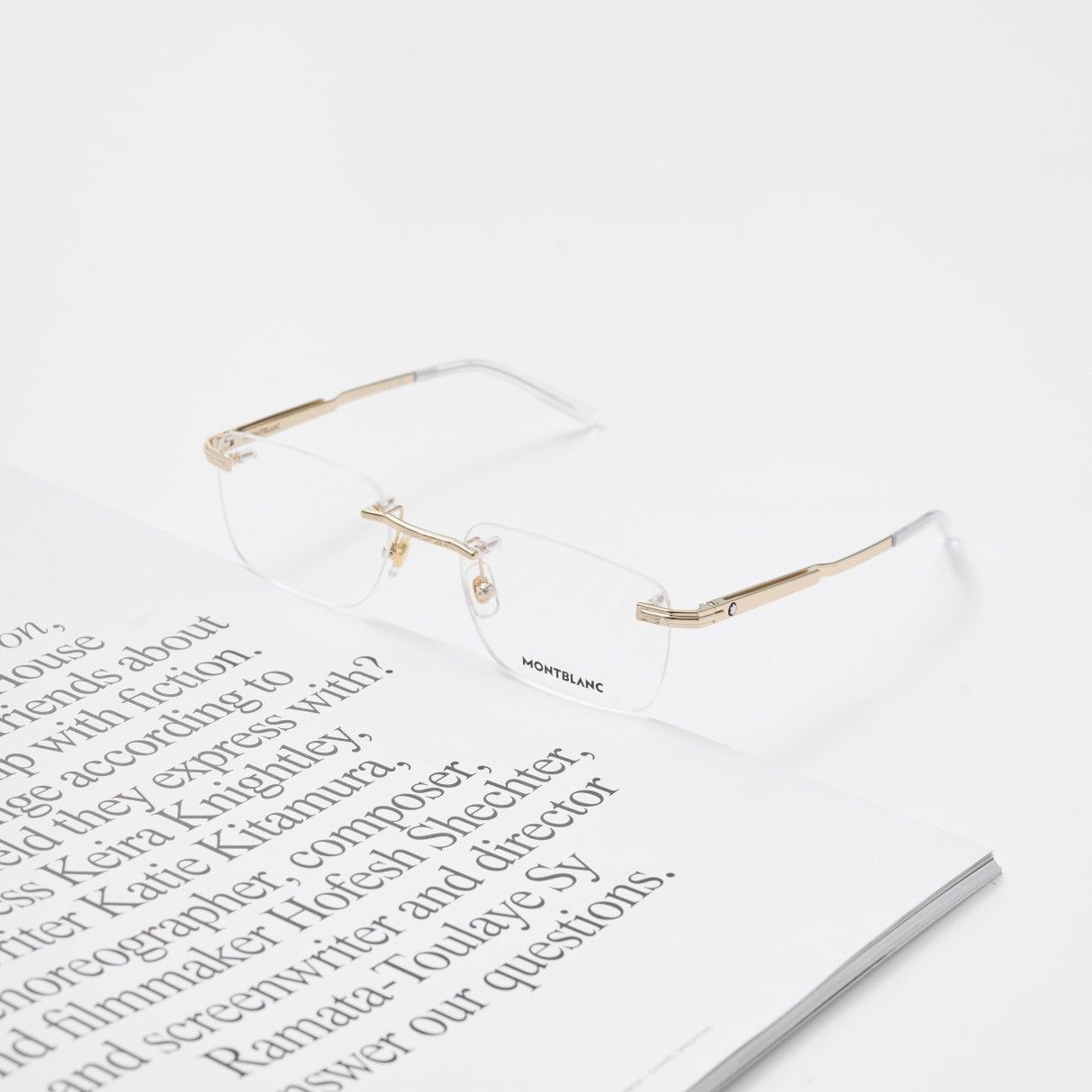 Montblanc MONTBLANC MB0279O 002 GLASSES Size ONE SIZE - 1 Thumbnail