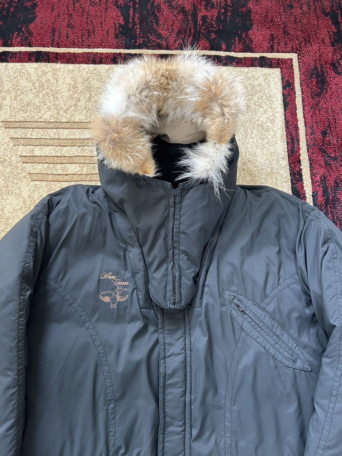 Canada Goose Vintage 80s Canada Goose Snow Goose Down Expedition Parka Size US XL / EU 56 / 4 - 3 Thumbnail
