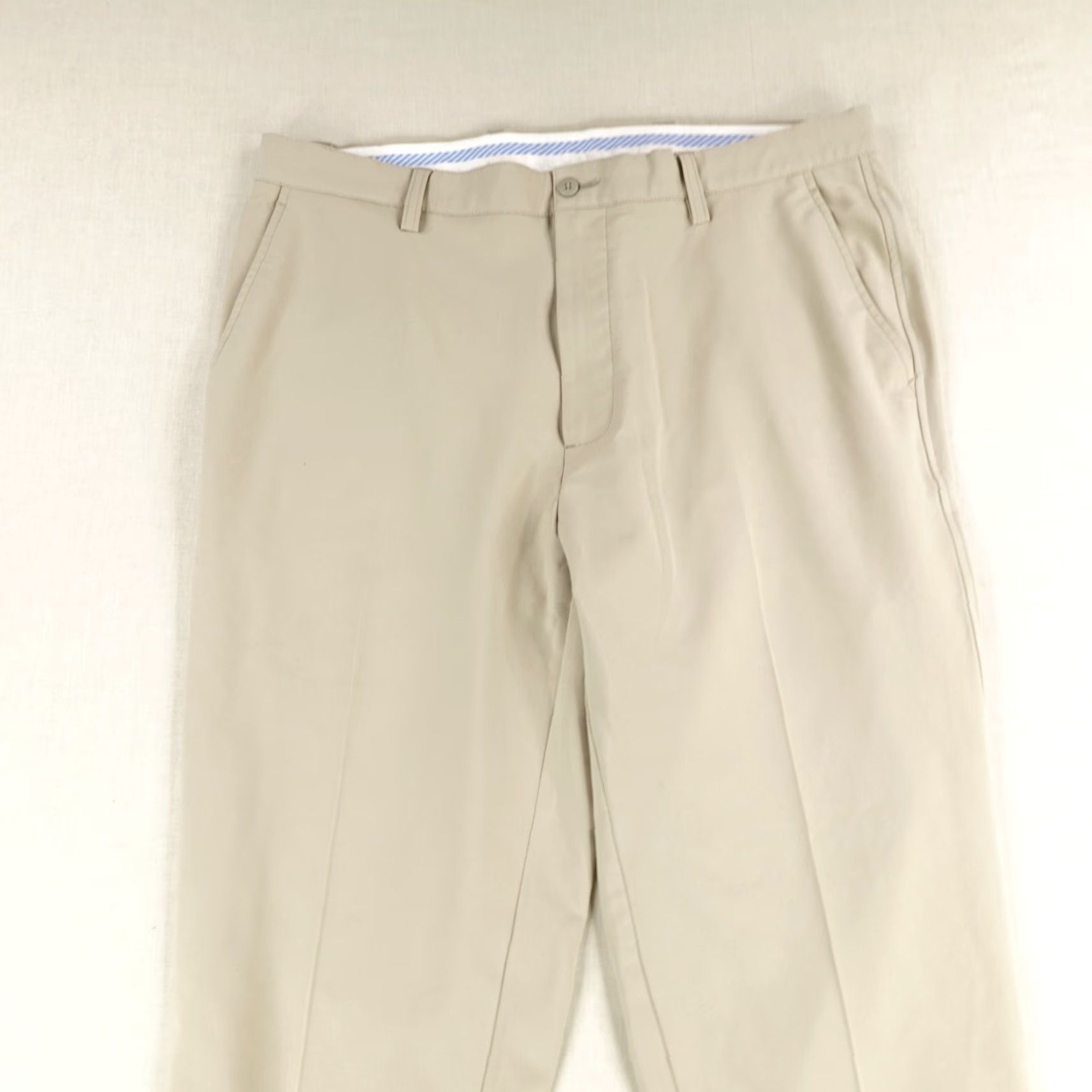 Footjoy FootJoy Pants Mens 38x32 Khaki Beige Tan Performance Golf Golfer Flex Chino FootJoy Size US 38 / EU 54 - 2 Thumbnail