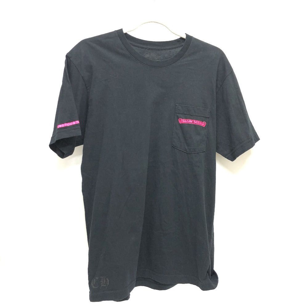 Chrome Hearts Chrome Hearts Apparel (Clothing) Short Sleeves H One Back Logo Print T-Shirt Short-Sleeved Cotton Men Black Size US L / EU 52-54 / 3 - 1 Thumbnail