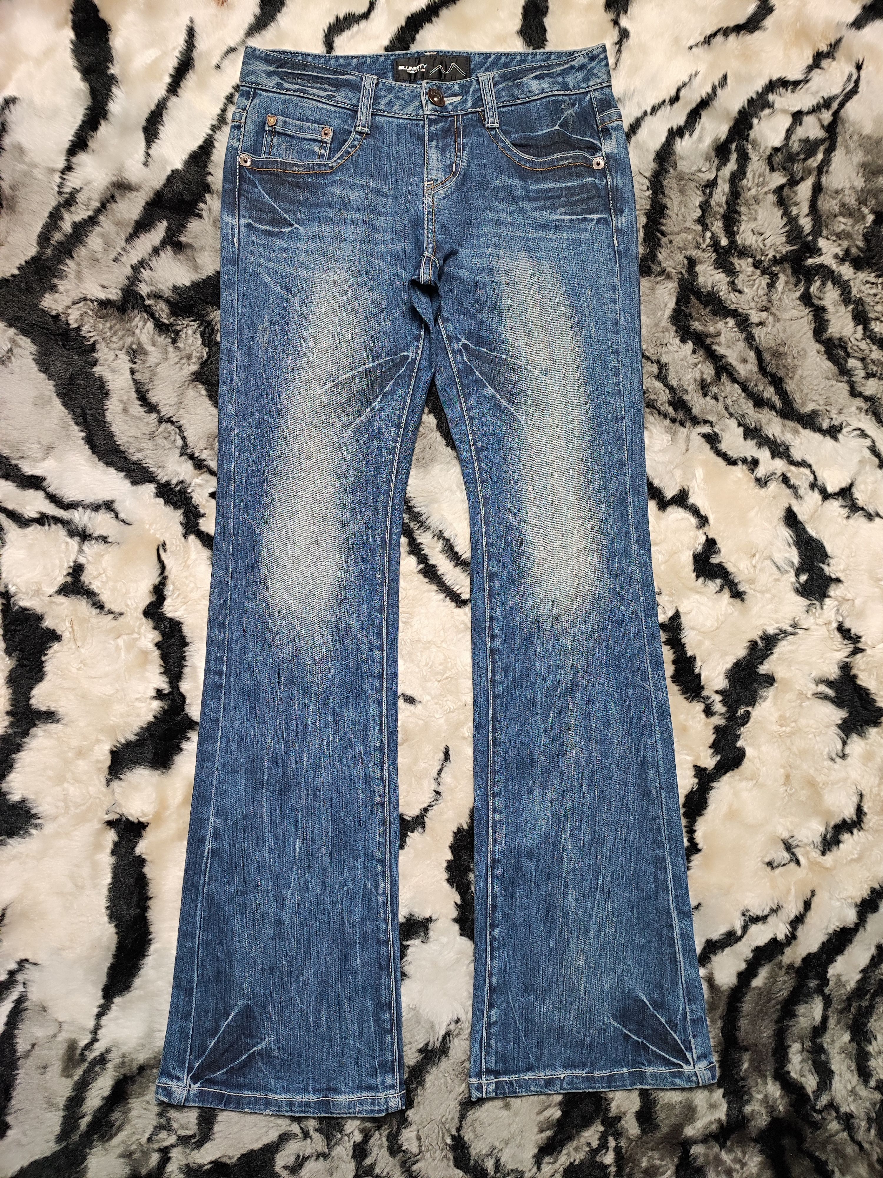 Japanese Brand Jeans Bootcut Flare Size 27" / US 4 / IT 40 - 2 Thumbnail