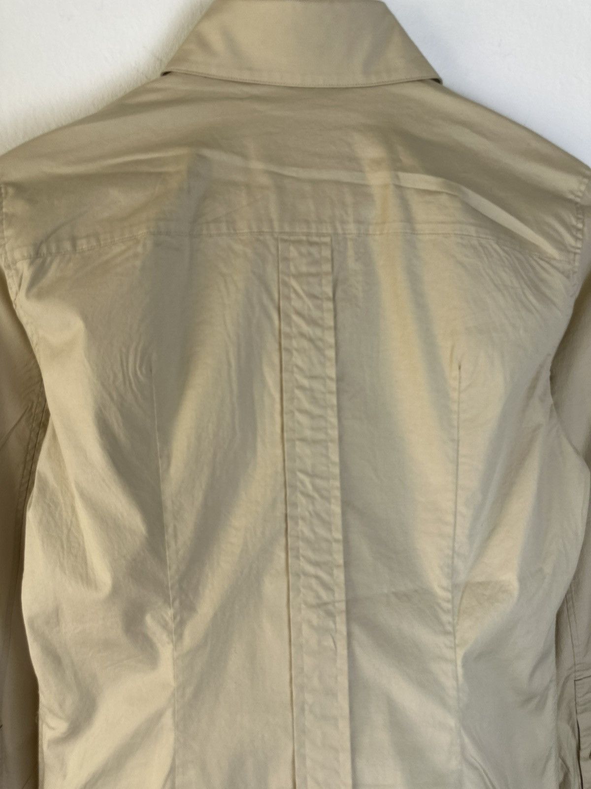 Burberry Burberry Pleated Button Up Shirt Size M / US 6-8 / IT 42-44 - 5 Thumbnail