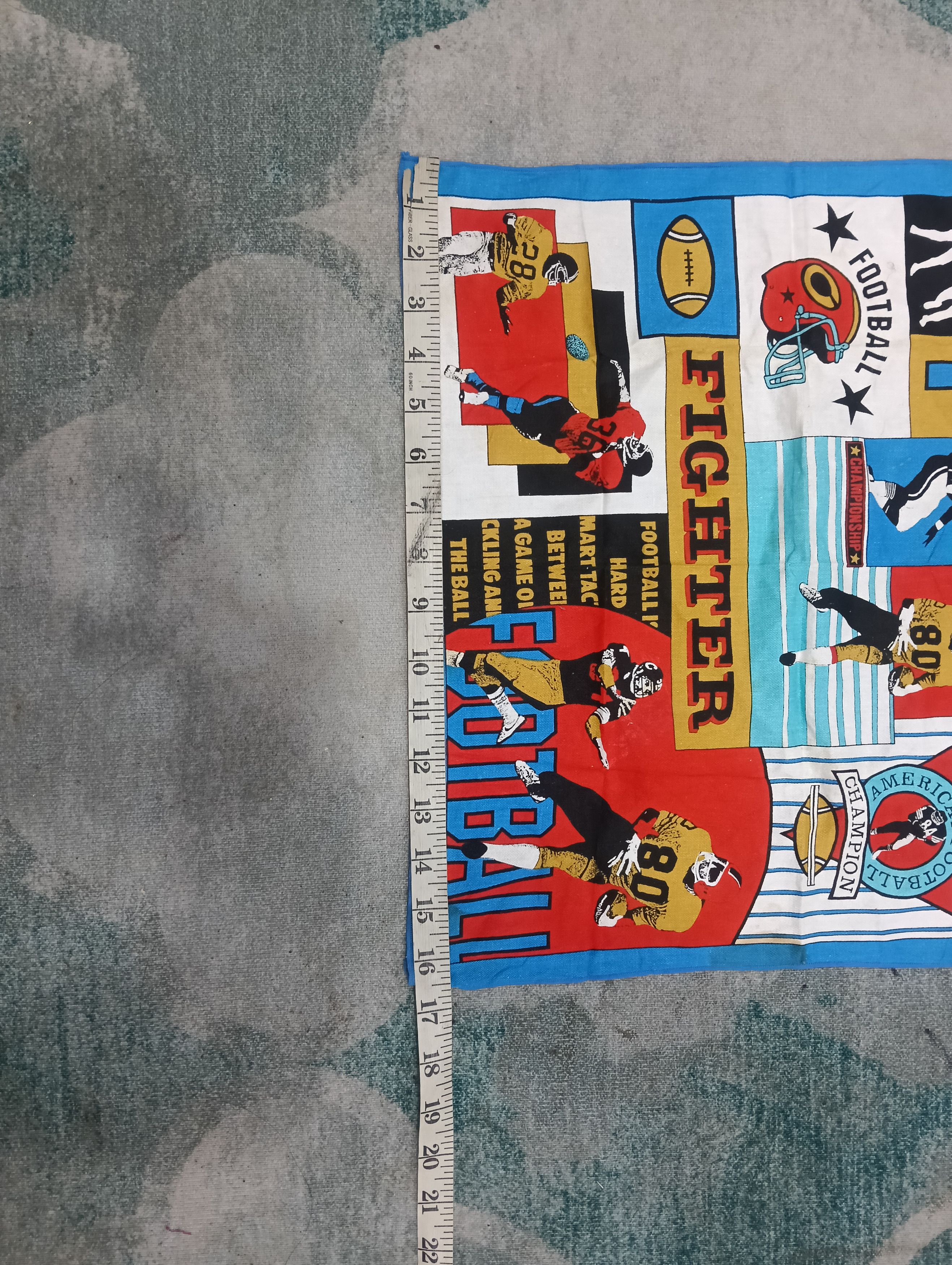 Vintage Vintage American Football Handkerchief/Neckerchief/Bandanna Size ONE SIZE - 7 Thumbnail