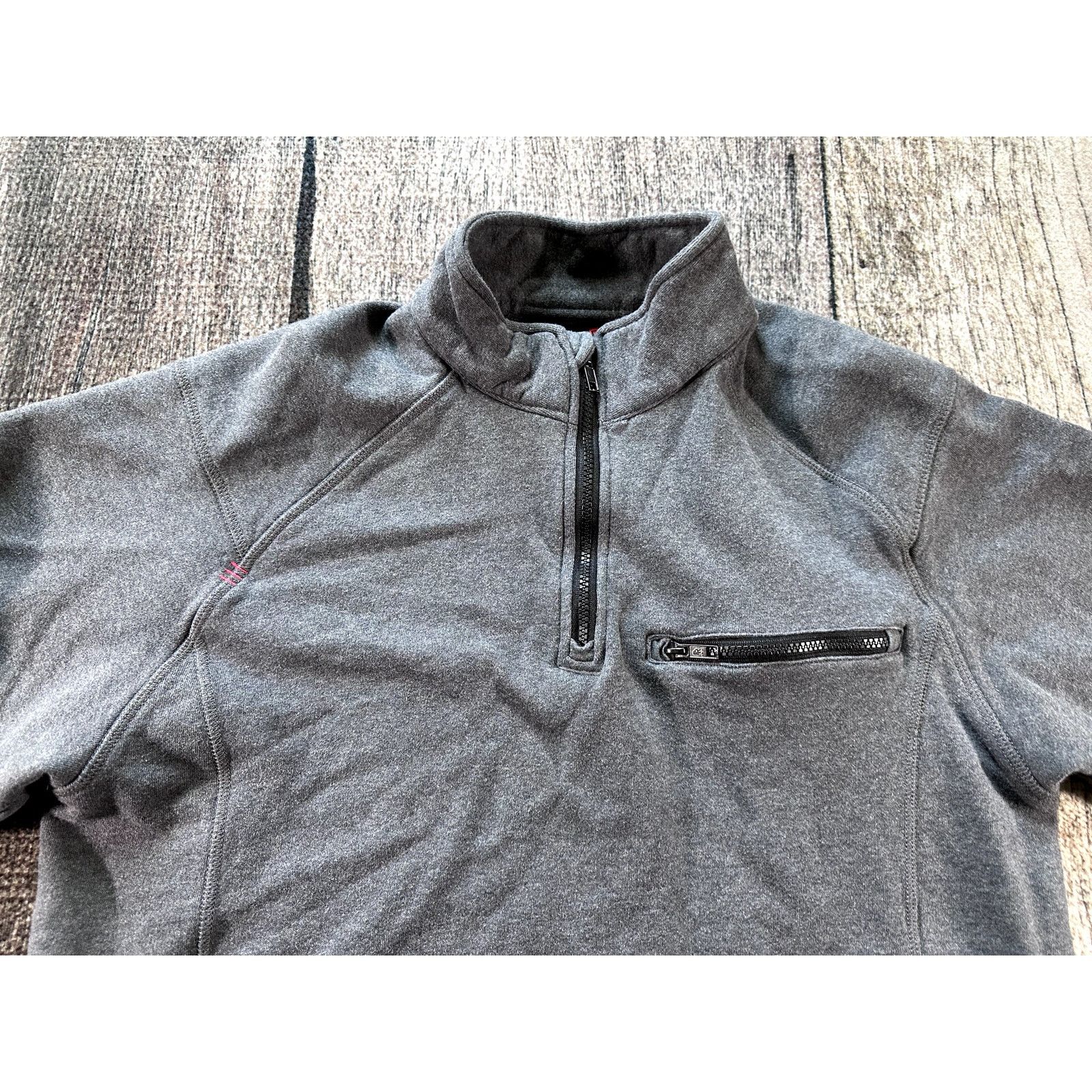 Ariat Ariat FR Sweatshirt Mens M Grey Pullover Work CAT2 1/4 Zip Size US M / EU 48-50 / 2 - 2 Thumbnail