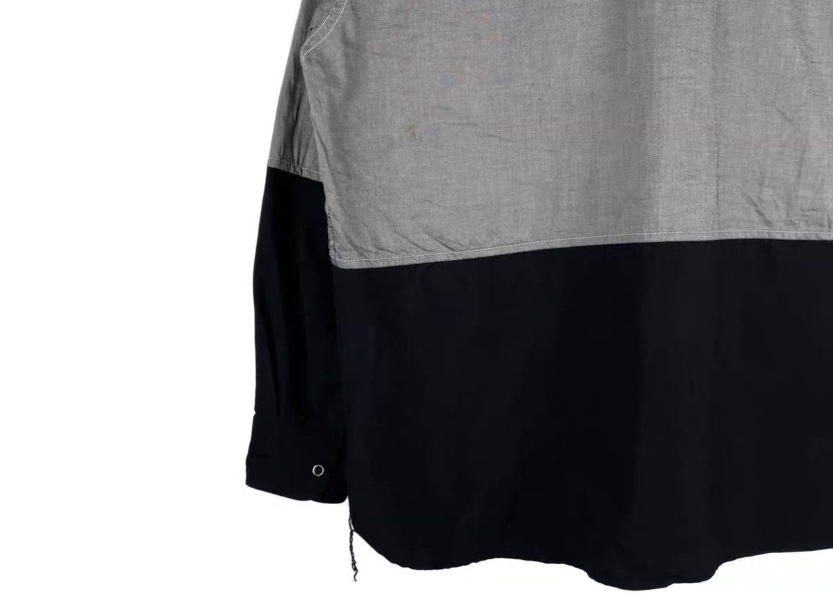 Comme des Garcons Homme COMME des GARÇONS HOMME CdG Color Block Zip Pocket Shirt J31 Size US M / EU 48-50 / 2 - 5 Thumbnail