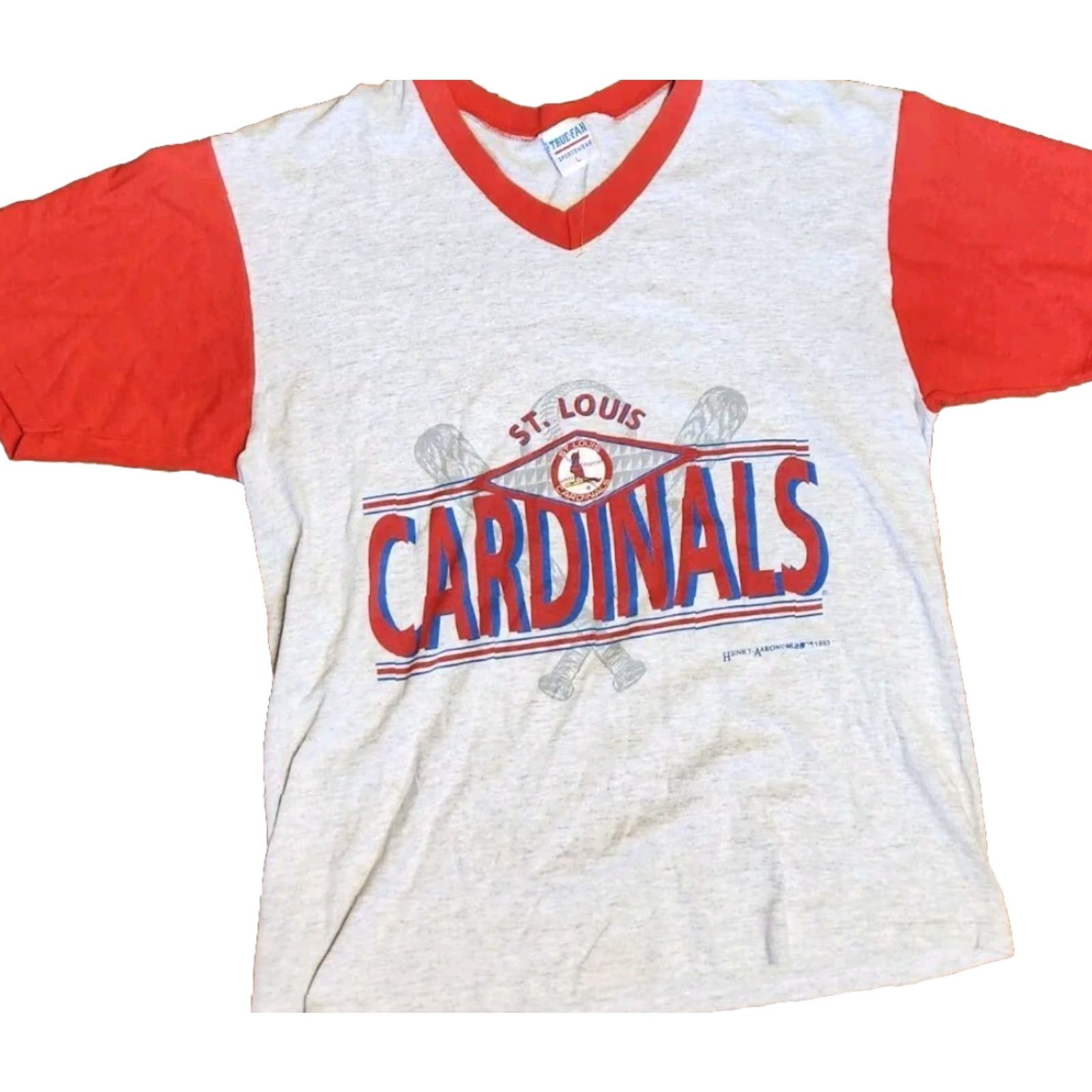 MLB VINTAGE True-Fan Sportswear T Shirt MLB St Louis Cardinals Men's L Size US L / EU 52-54 / 3 - 2 Thumbnail