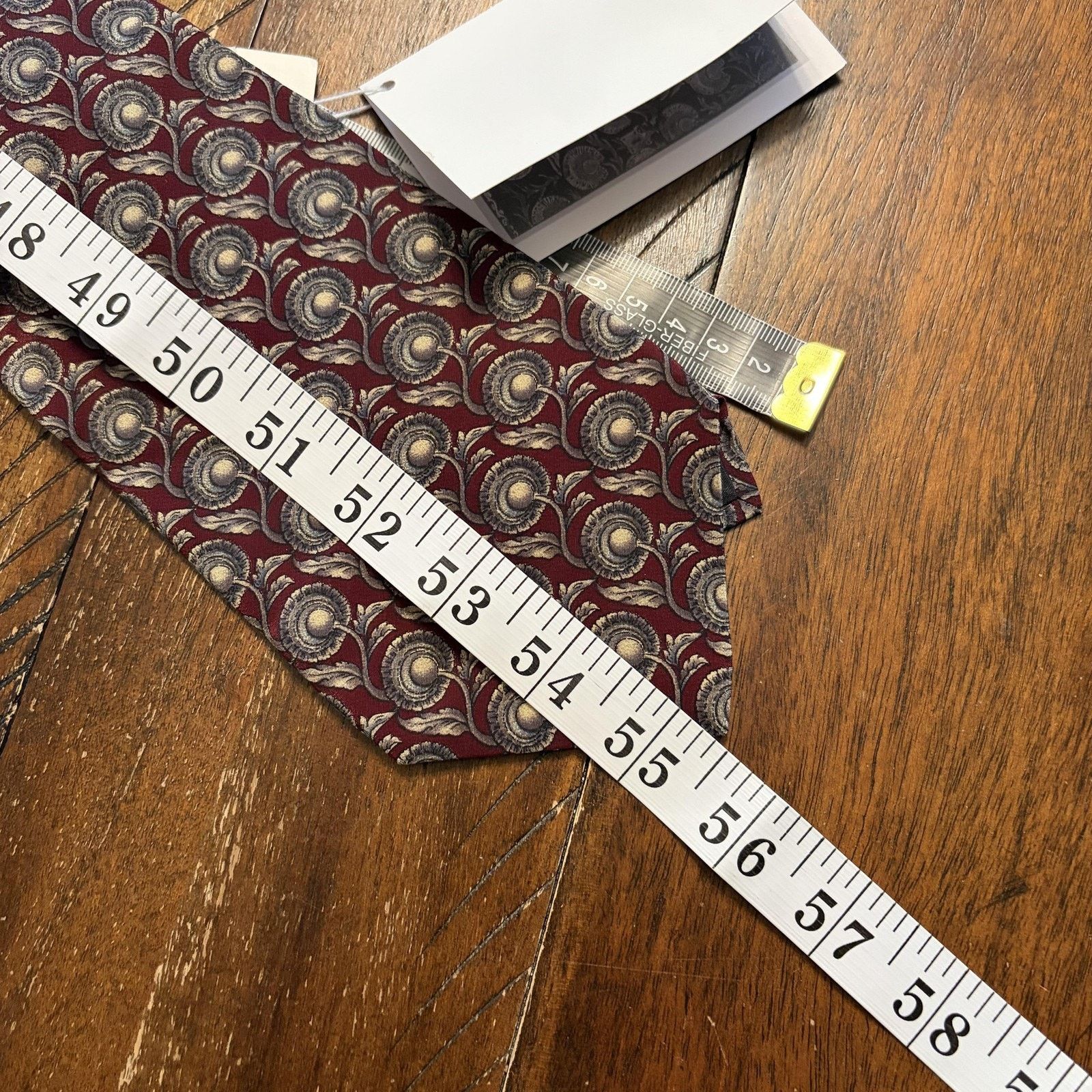 Vintage Metropolitan Museum Of Art Tie Mens One Floral Silk Necktie Size ONE SIZE - 9 Thumbnail