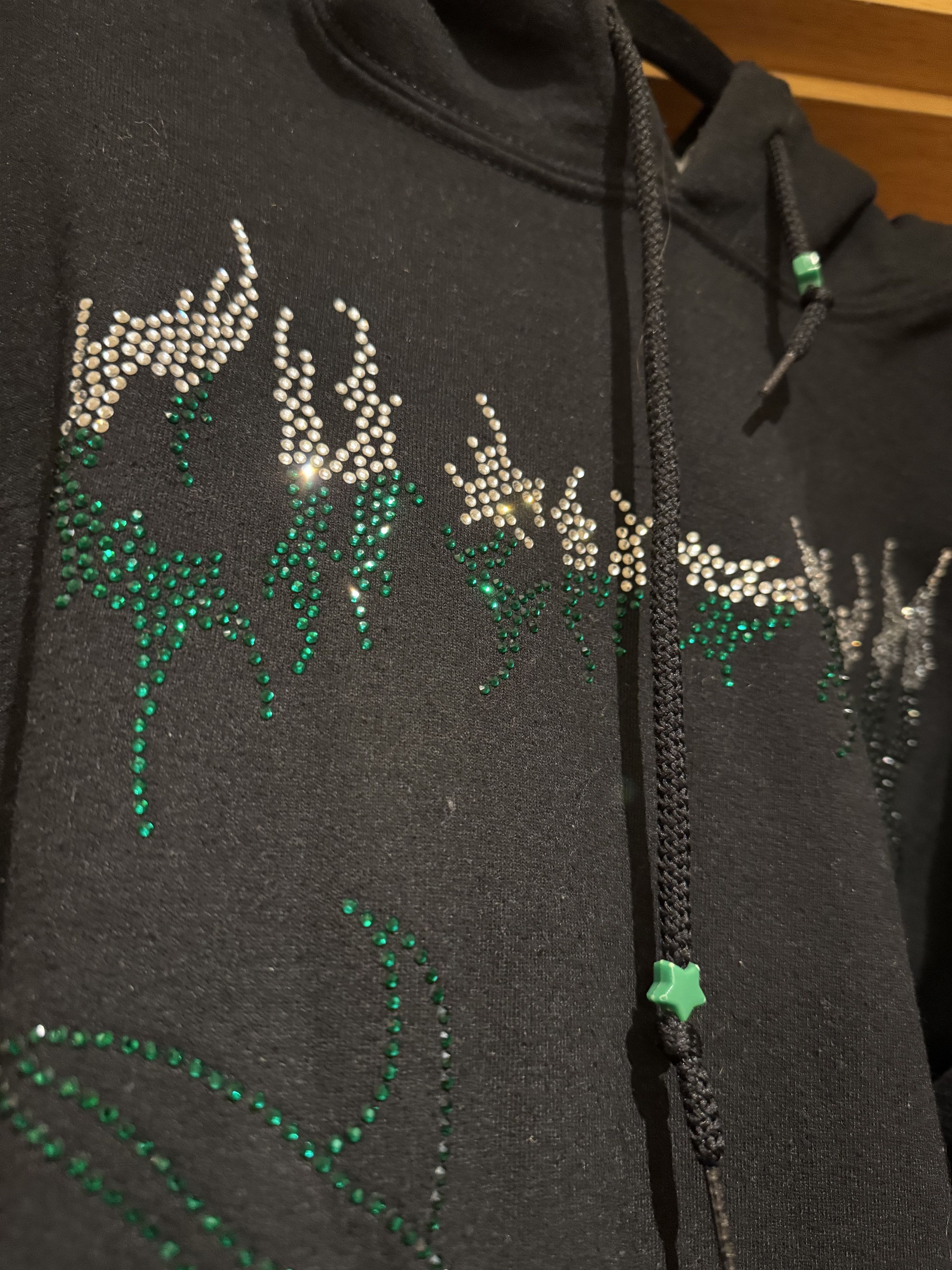Gildan Chembryo Rhinestone Hoodie Size US L / EU 52-54 / 3 - 2 Thumbnail