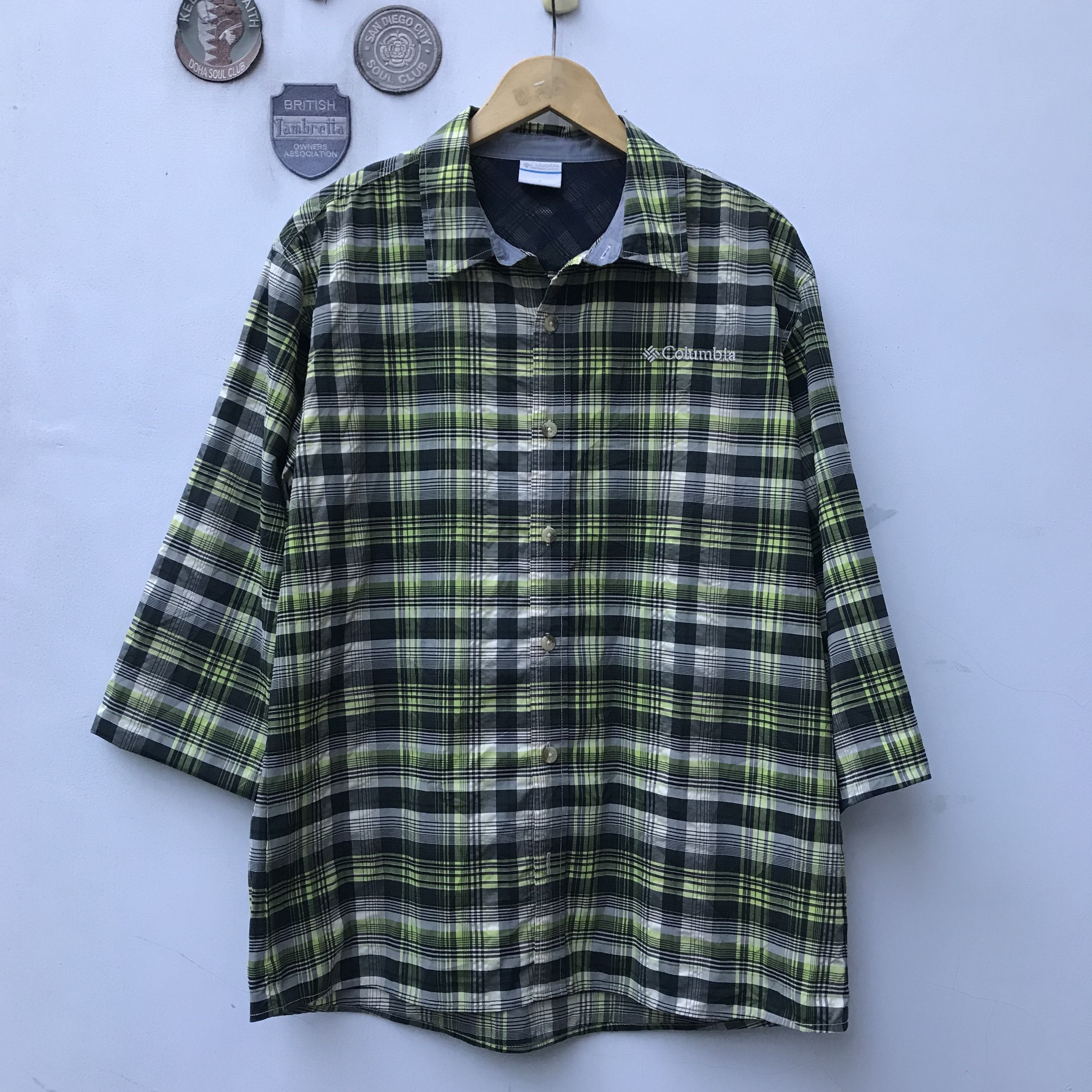 Columbia Columbia Tartan Outdoor Shirt black green Size US L / EU 52-54 / 3 - 9 Thumbnail