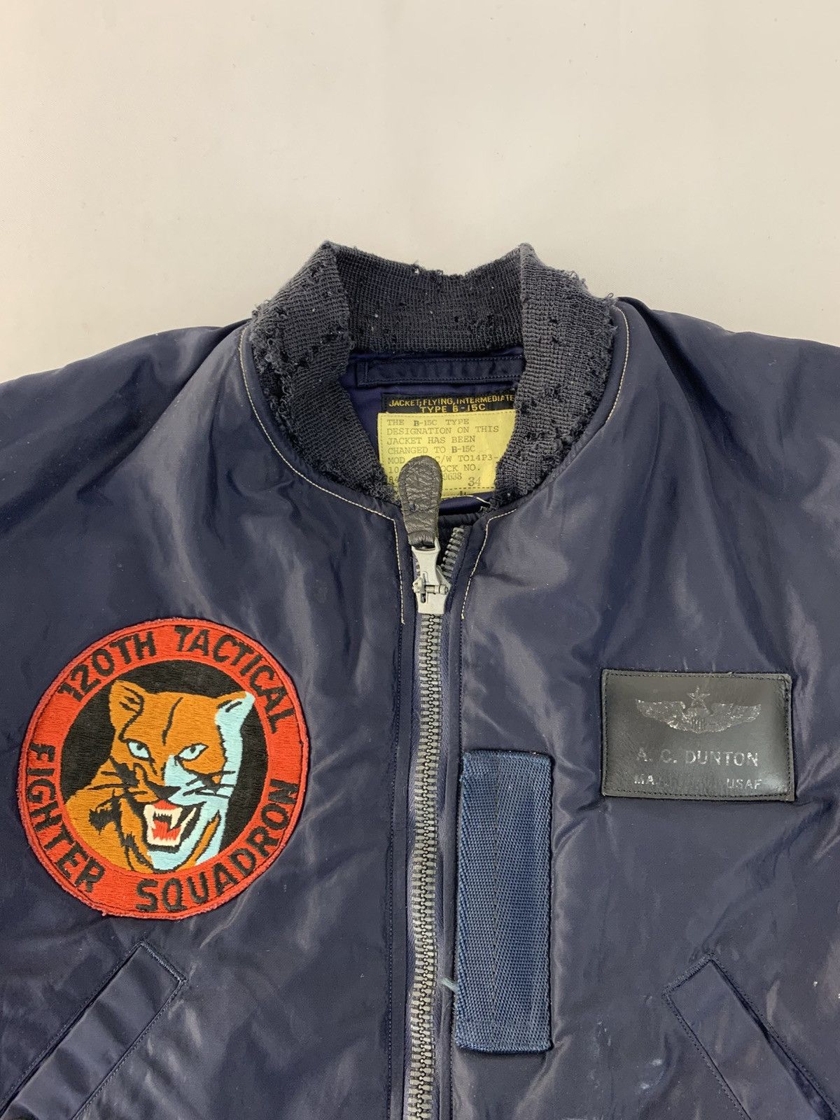90s USAF Type B-15C Flying Intermediate Jacket Full Zip
