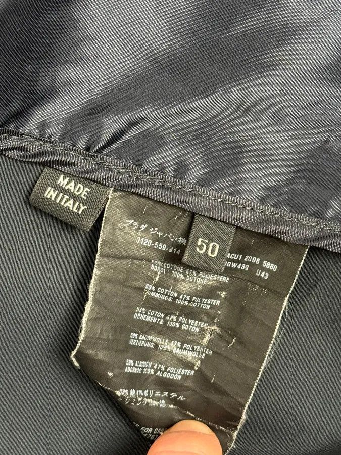 Prada SS2007 Prada Navy Classy Jacket Size US M / EU 48-50 / 2 - 11 Thumbnail