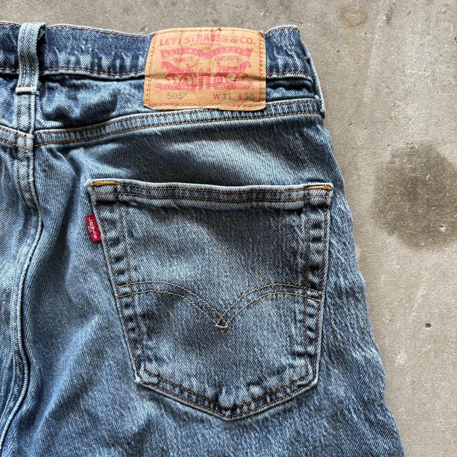 Levi's Vintage Levi Strauss 31 x 30 Men's Denim Jeans Size US 31 - 9 Thumbnail