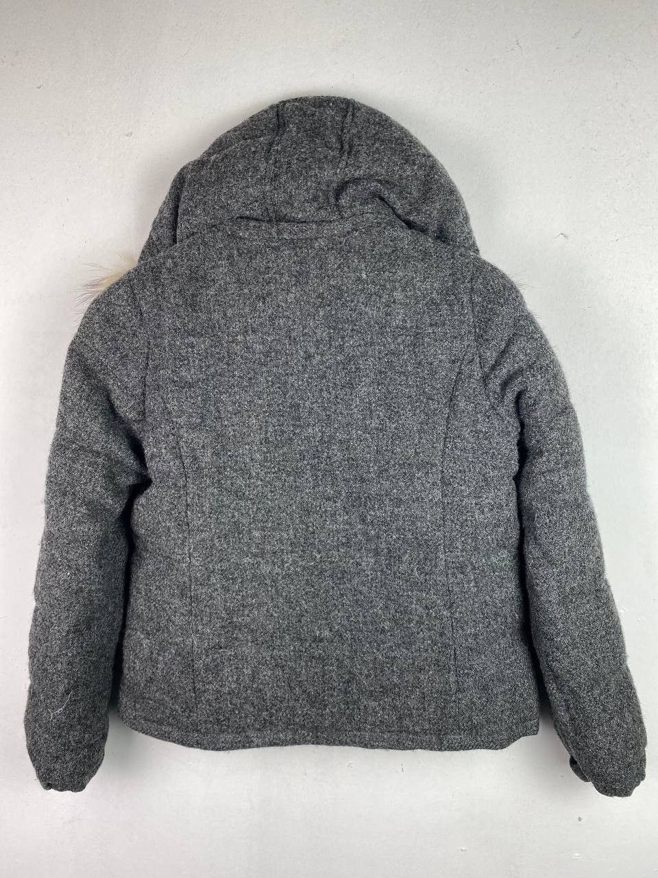 Harris Tweed Harris Tweed Puffer Coat with Fur Hood Size US M / EU 48-50 / 2 - 9 Thumbnail