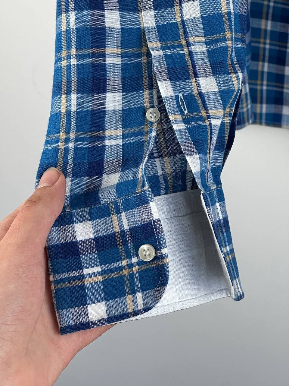 Designer × Paul & Shark Paul Shark Luxury Check Blue Shirt Size XXL Size US XXL / EU 58 / 5 - 8 Thumbnail