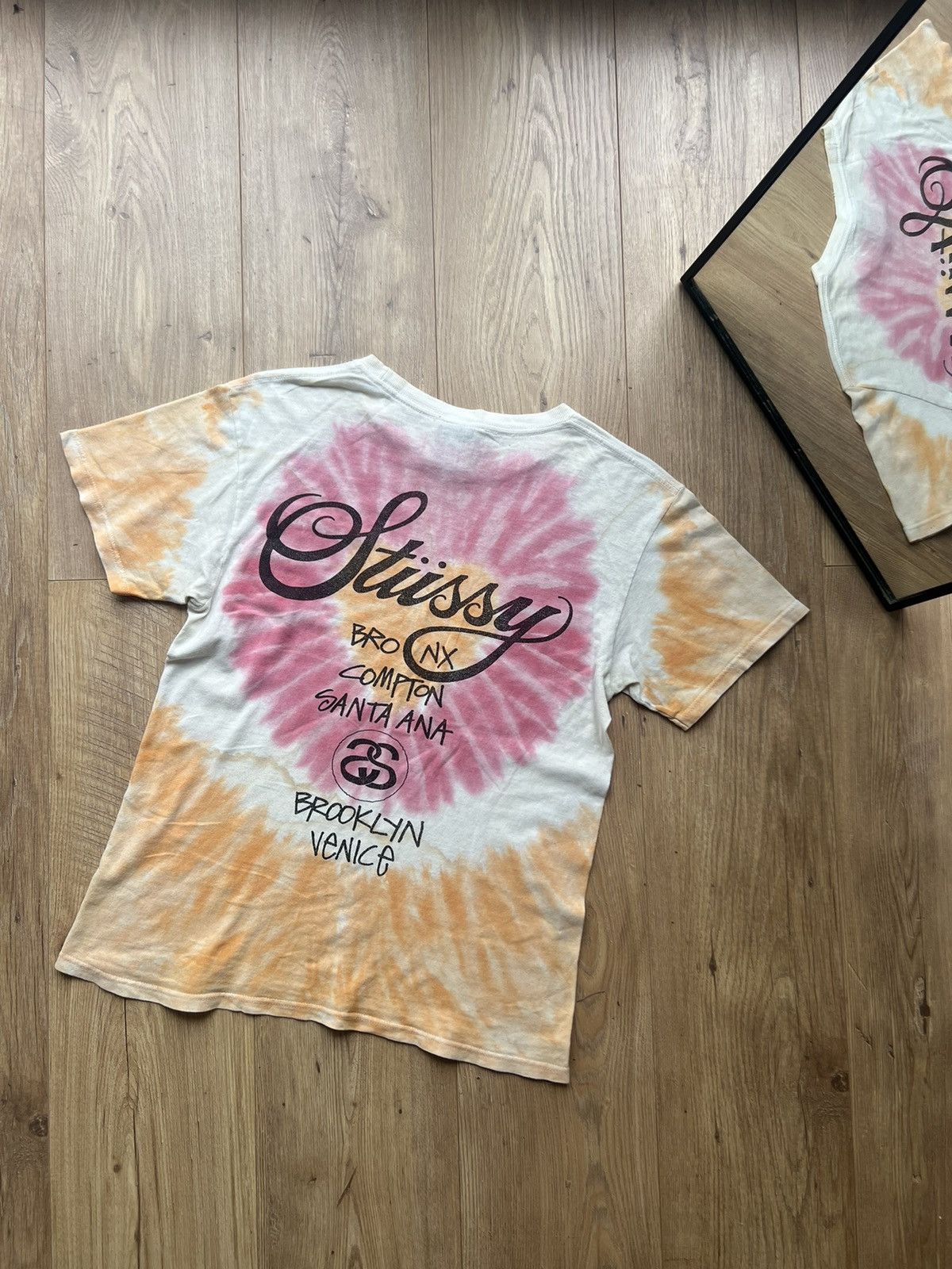 Stussy 00’s STUSSY TYE DYE INTERNATIONAL Y2K TEE RARE Size US S / EU 44-46 / 1 - 2 Thumbnail