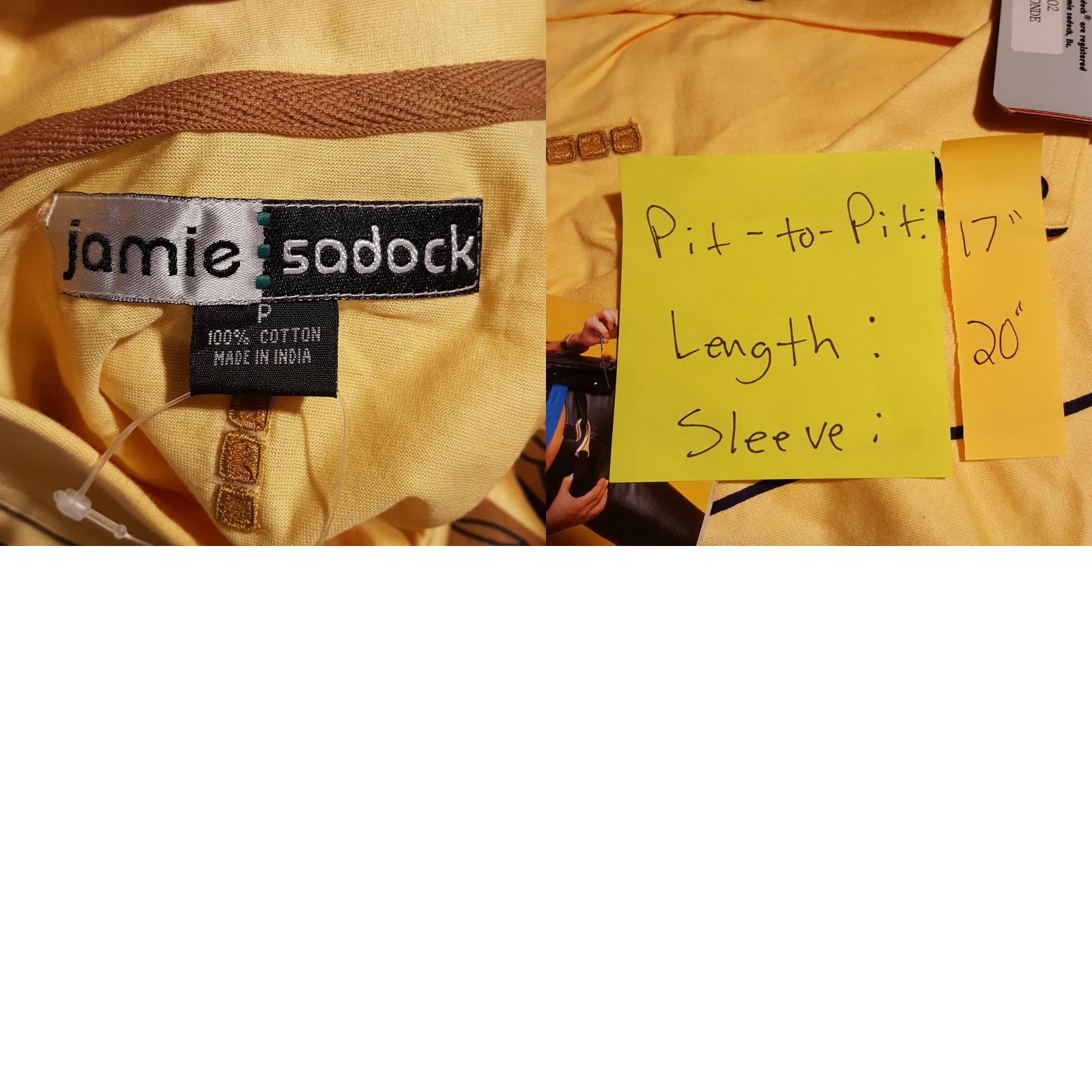 Vintage VINTAGE Jamie Sadock Golf Polo Shirt Size S / US 4 / IT 40 - 8 Thumbnail