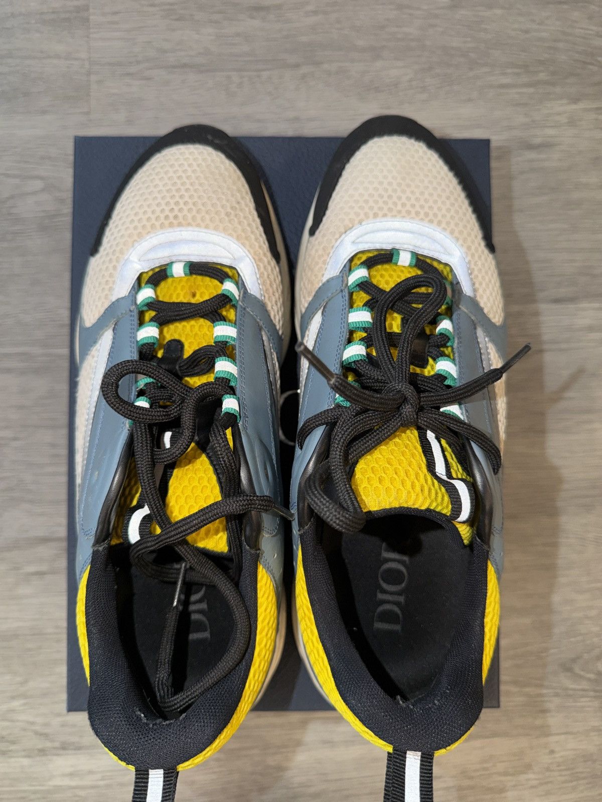 Dior Dior B22 sneakers Mens size 46 used with box authentic Size US 13 / EU 46 - 3 Thumbnail